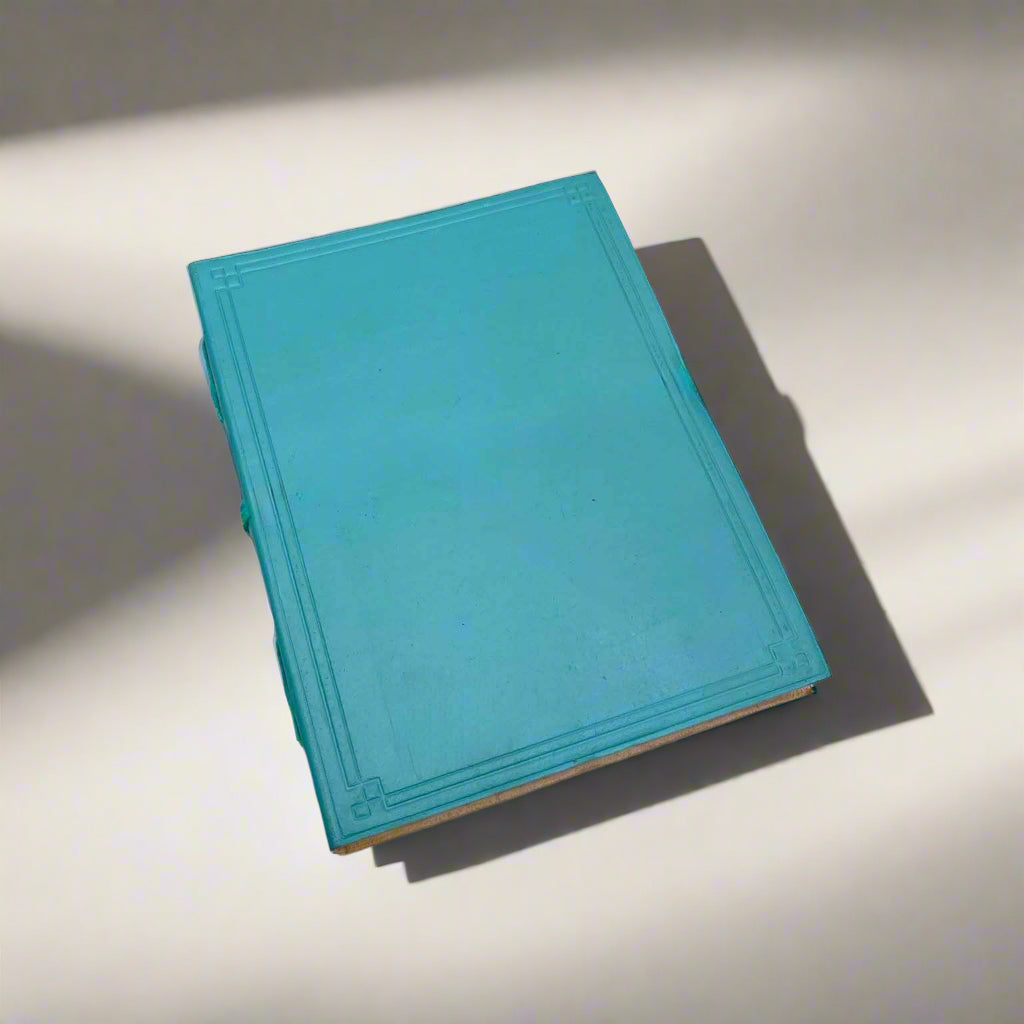 Plain Cover Leather Journal with Lined Pages | Journal | Wiccan Center