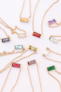 CZ Birthstone Necklace | Necklace | Wiccan Center