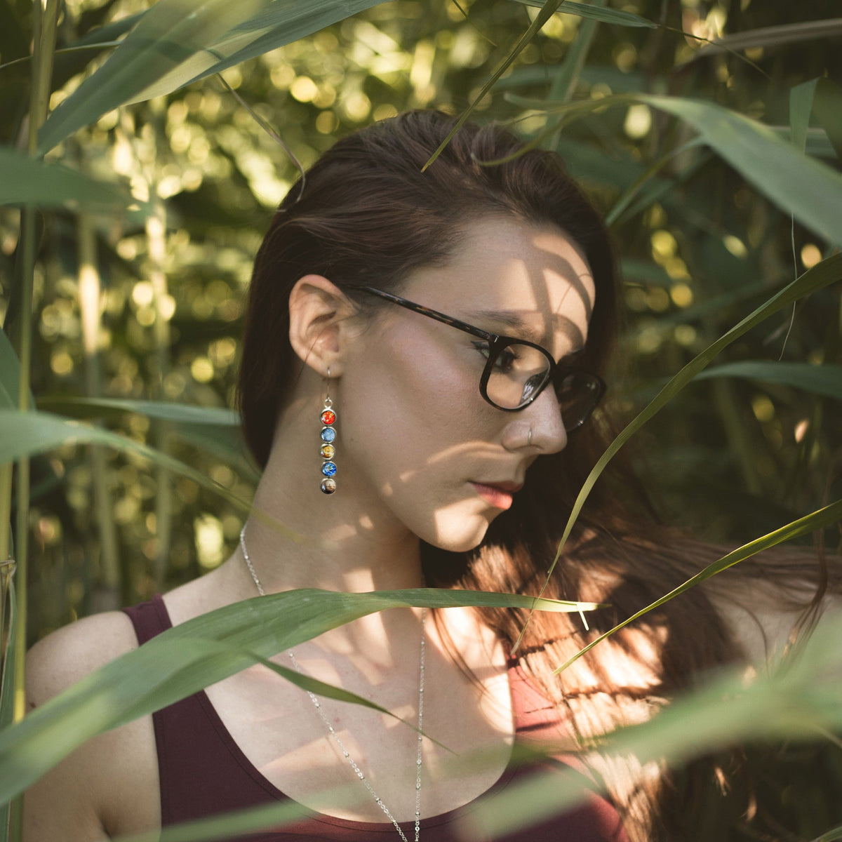 Solar System Mis-Matched Earrings | Earrings | Wiccan Center