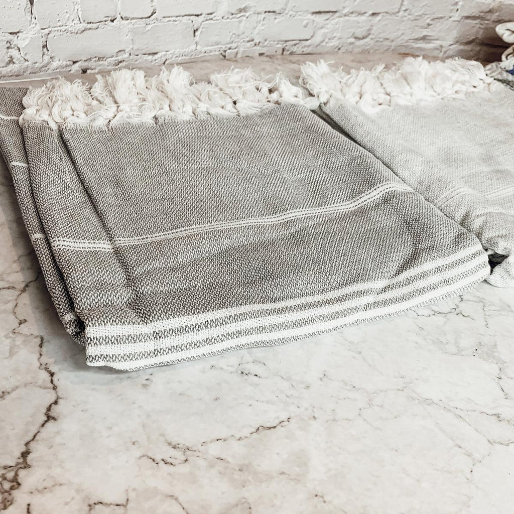 Haley Stripe Towel 180GSM | | Wiccan Center