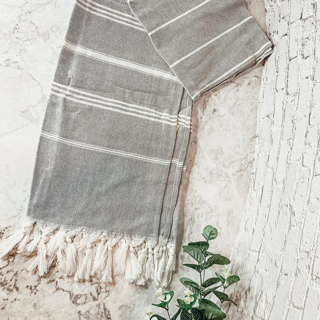 Haley Stripe Towel 180GSM | | Wiccan Center
