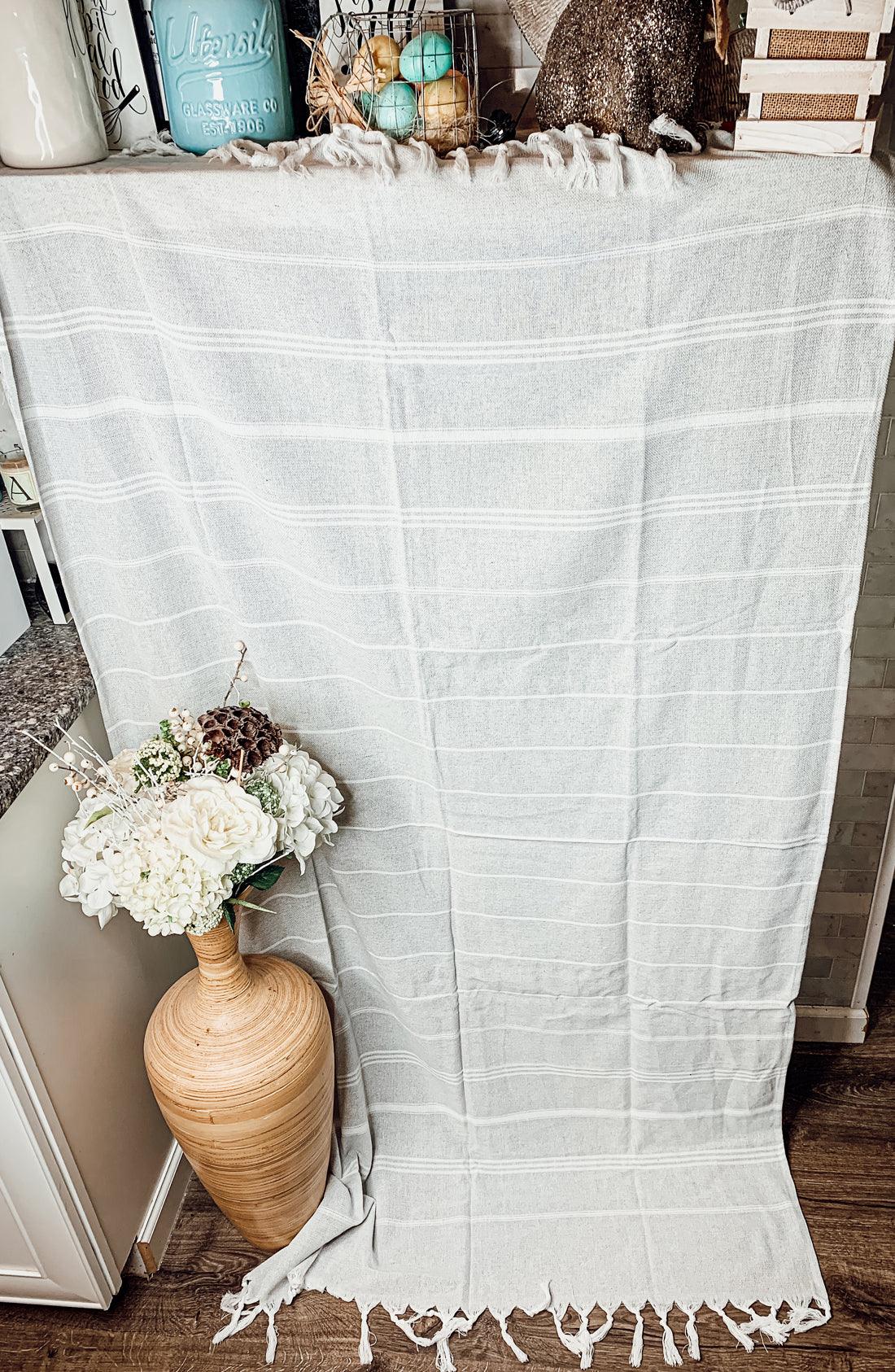 Haley Stripe Towel 180GSM | | Wiccan Center
