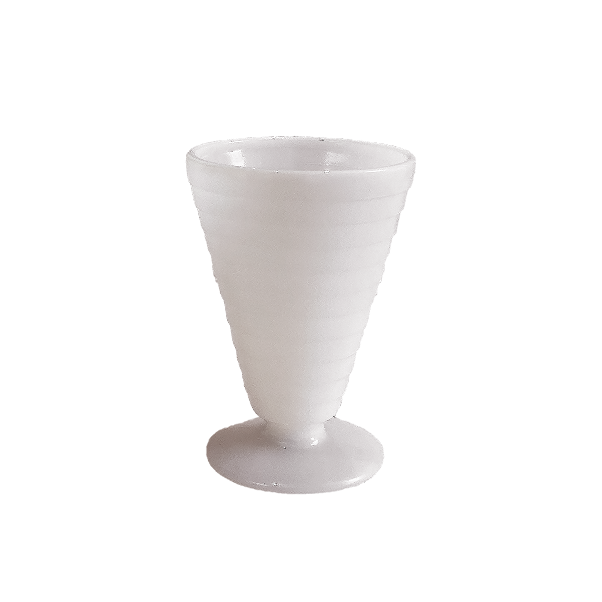 Vintage Milk Glass Cocktail Glasses
