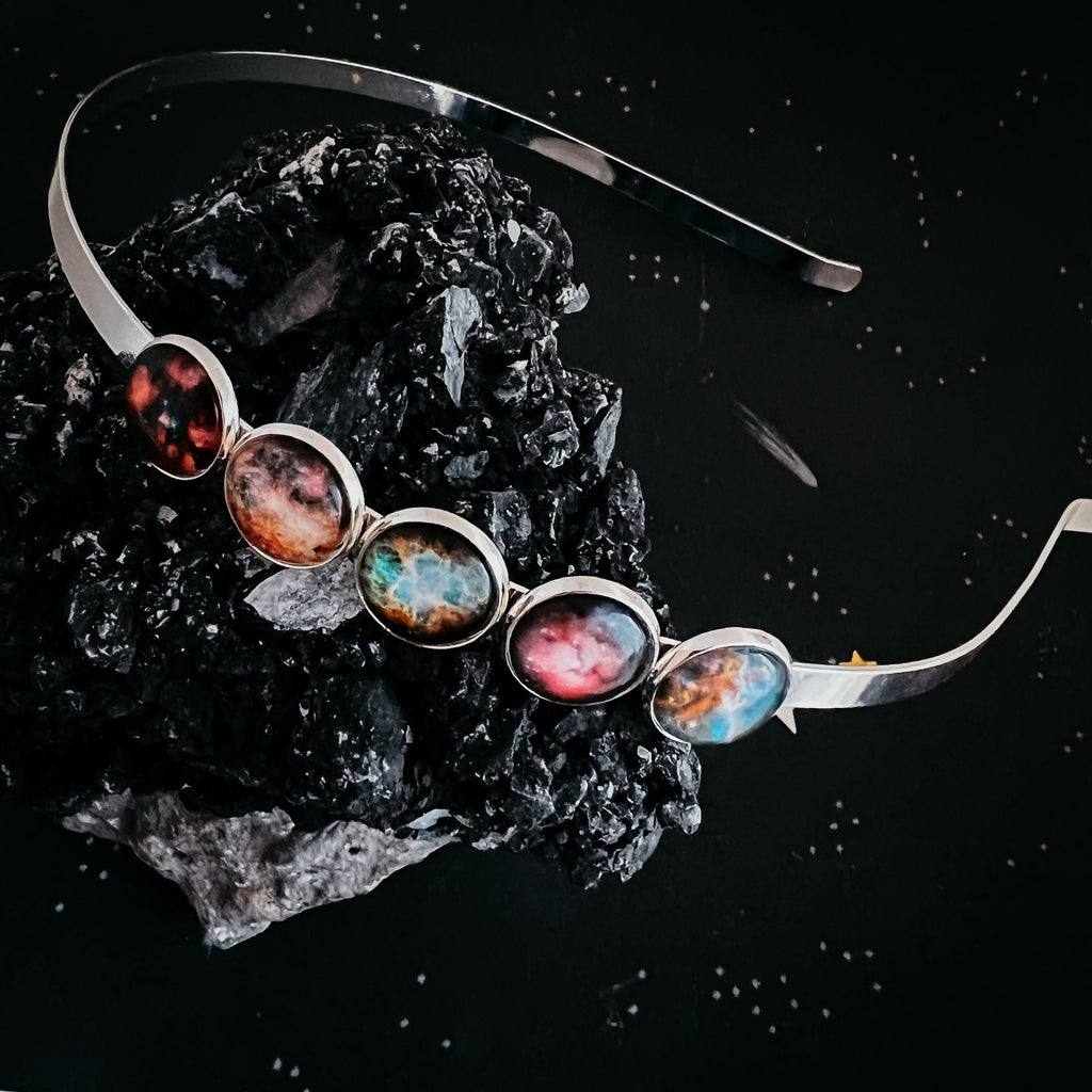 Nebula Rainbow Headband | Hair Accessories | Wiccan Center