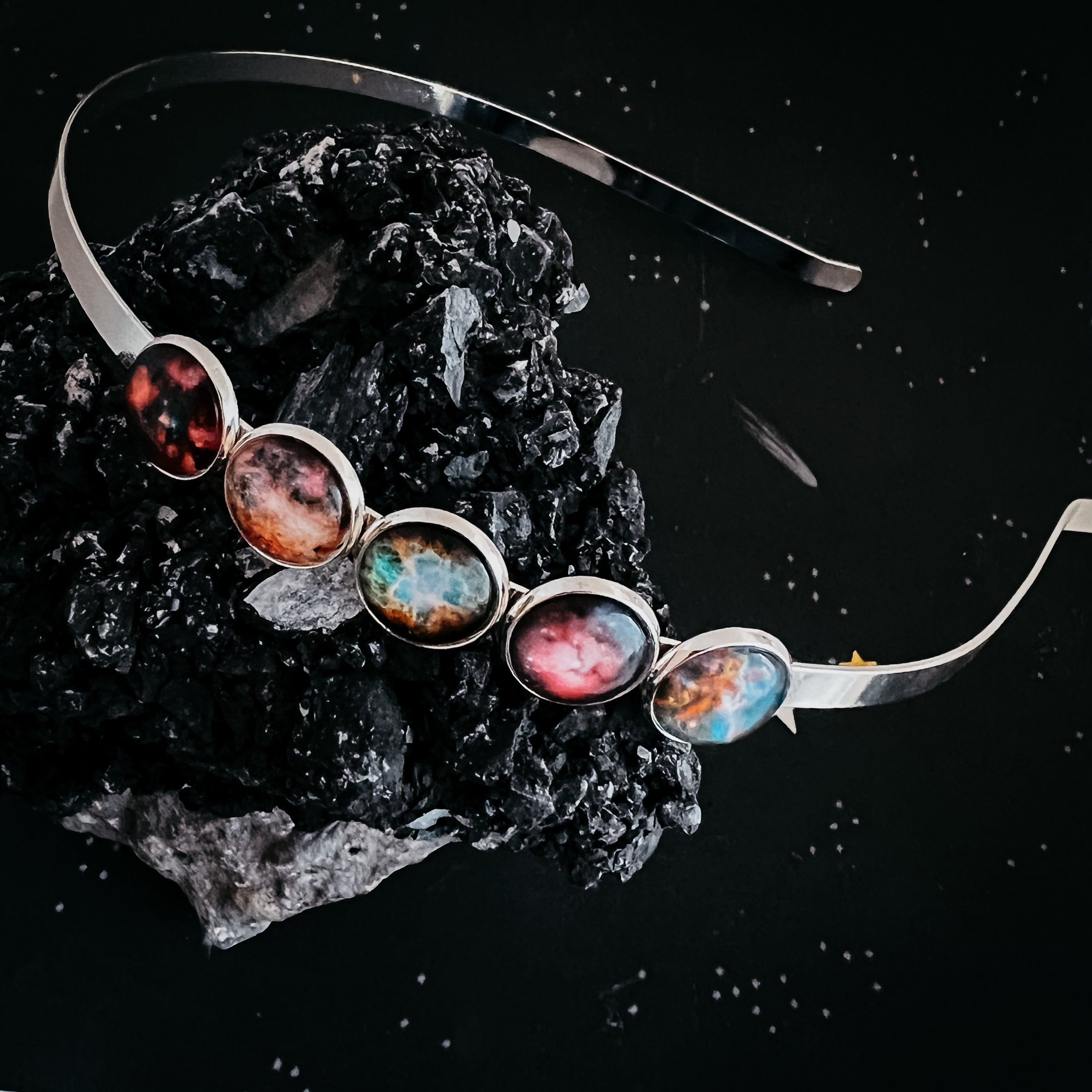 Nebula Rainbow Headband | Hair Accessories | Wiccan Center