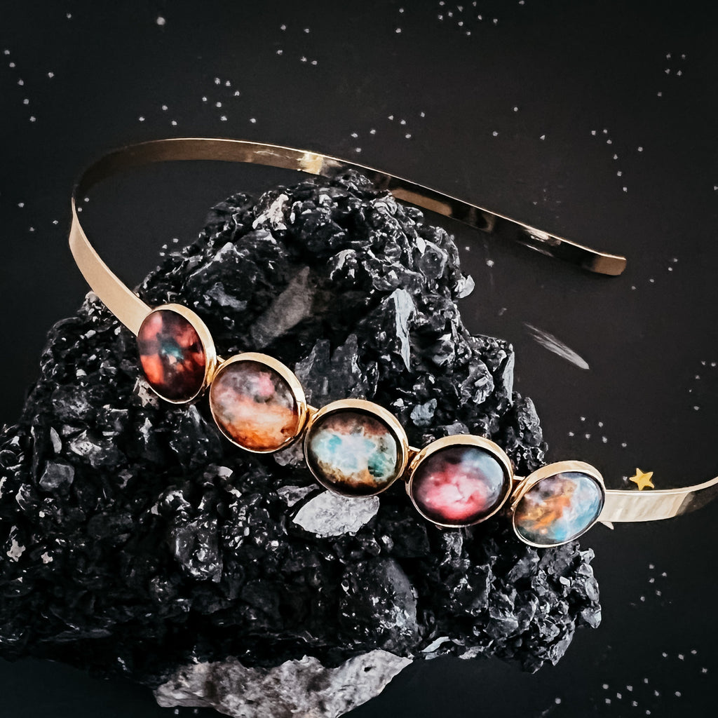 Nebula Rainbow Headband | Hair Accessories | Wiccan Center
