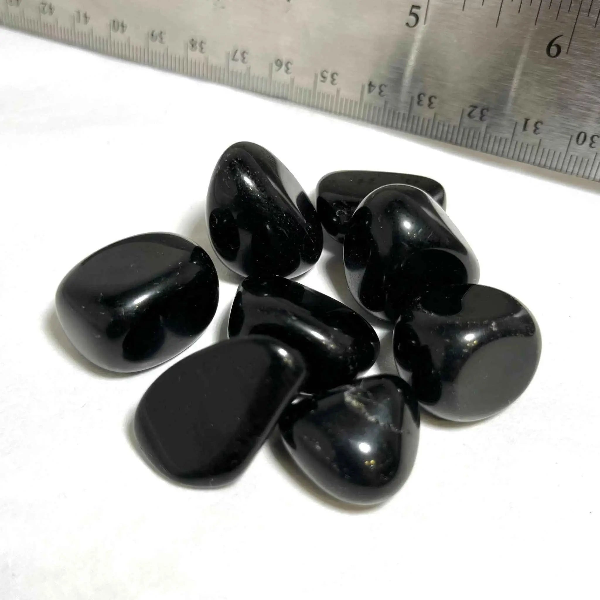 Black Obsidian Tumbled Pocket Stone | Tumbled Stones | Wiccan Center