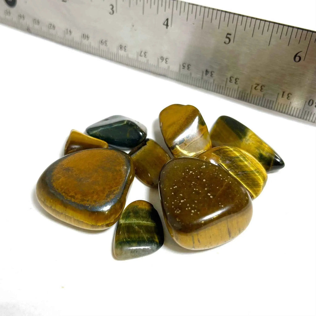 Tiger Eye Tumbled Pocket Stone | Tumbled Stones | Wiccan Center
