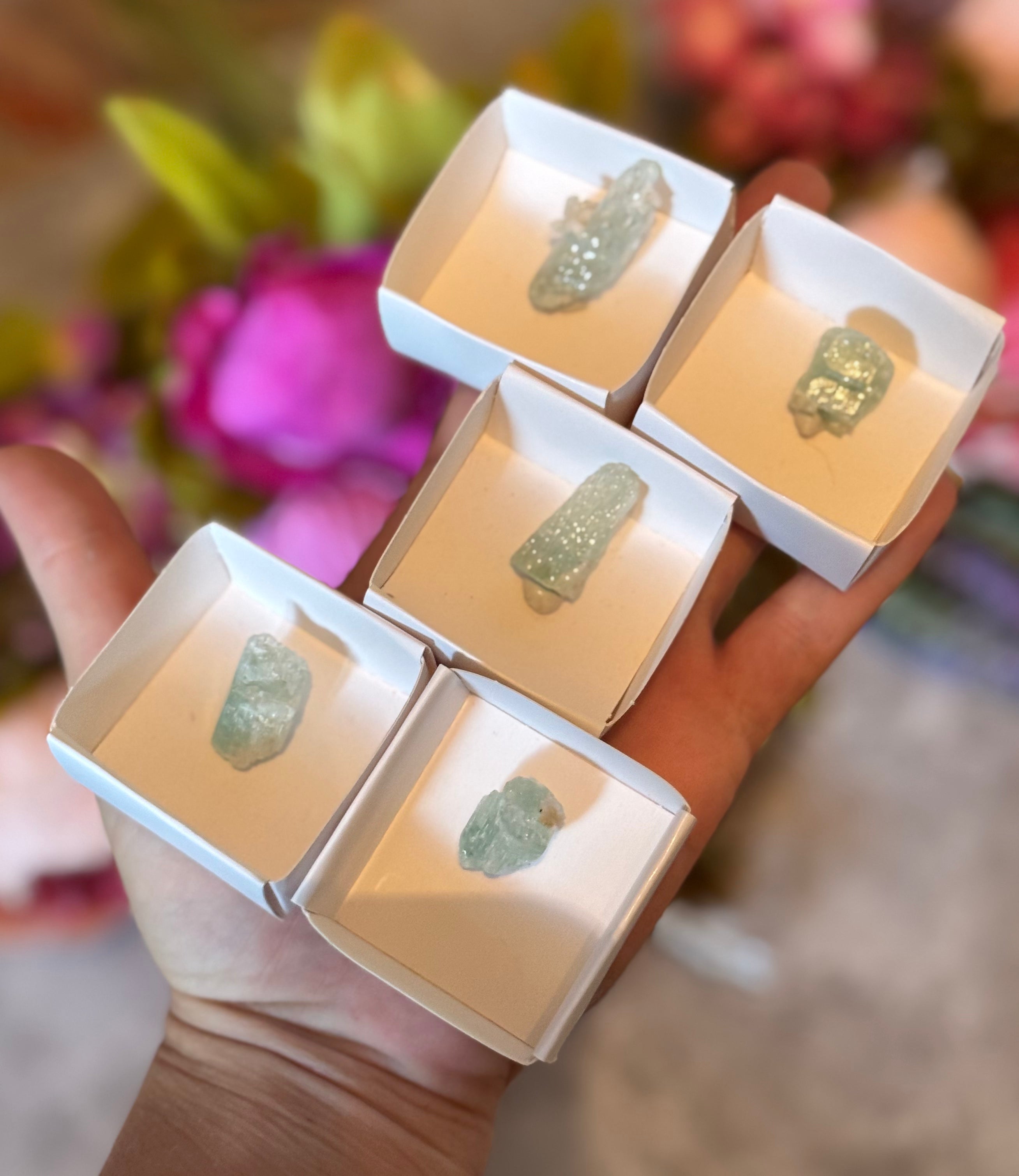 Etched Aquamarine Specimens from Brazil | | Wiccan Center