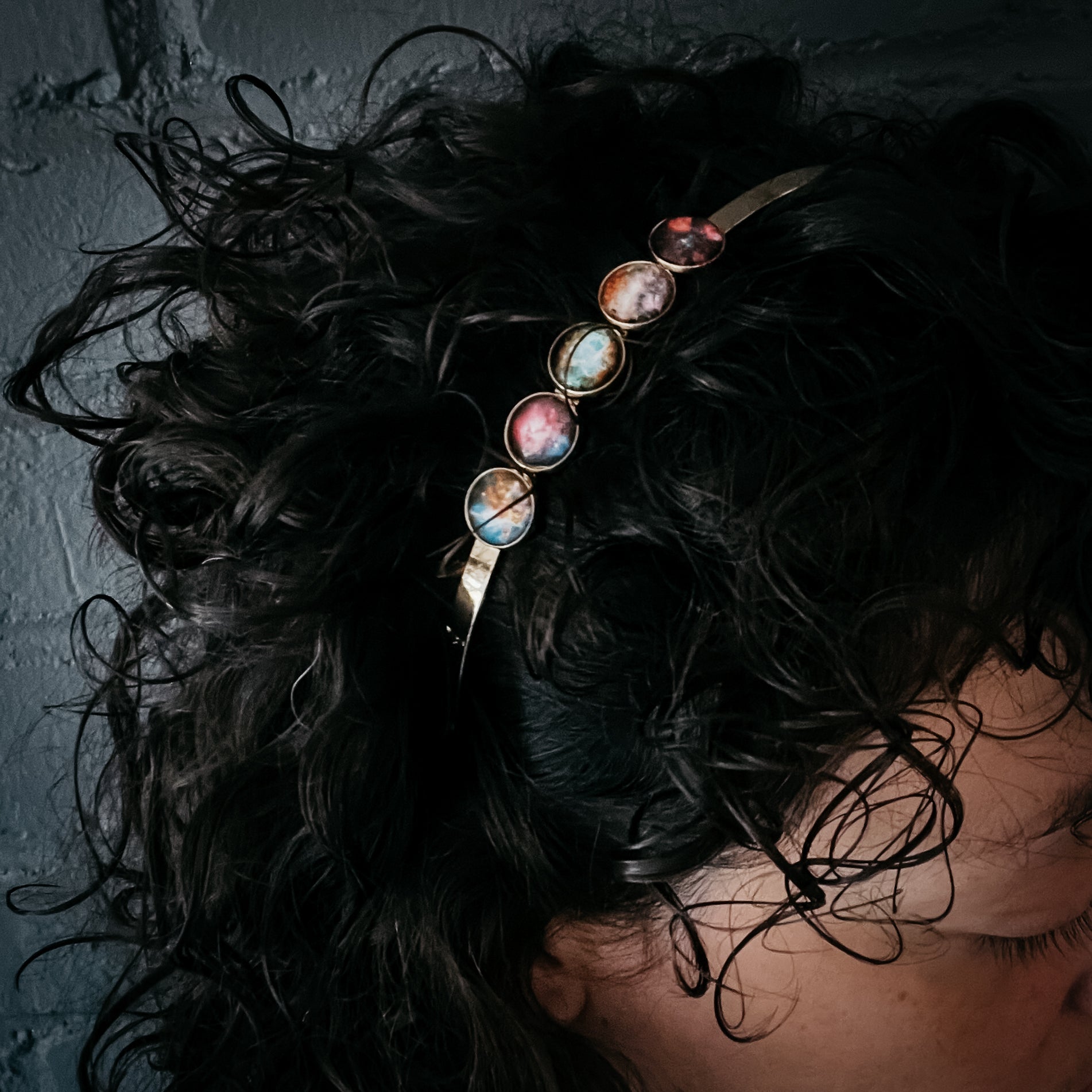 Nebula Rainbow Headband | Hair Accessories | Wiccan Center