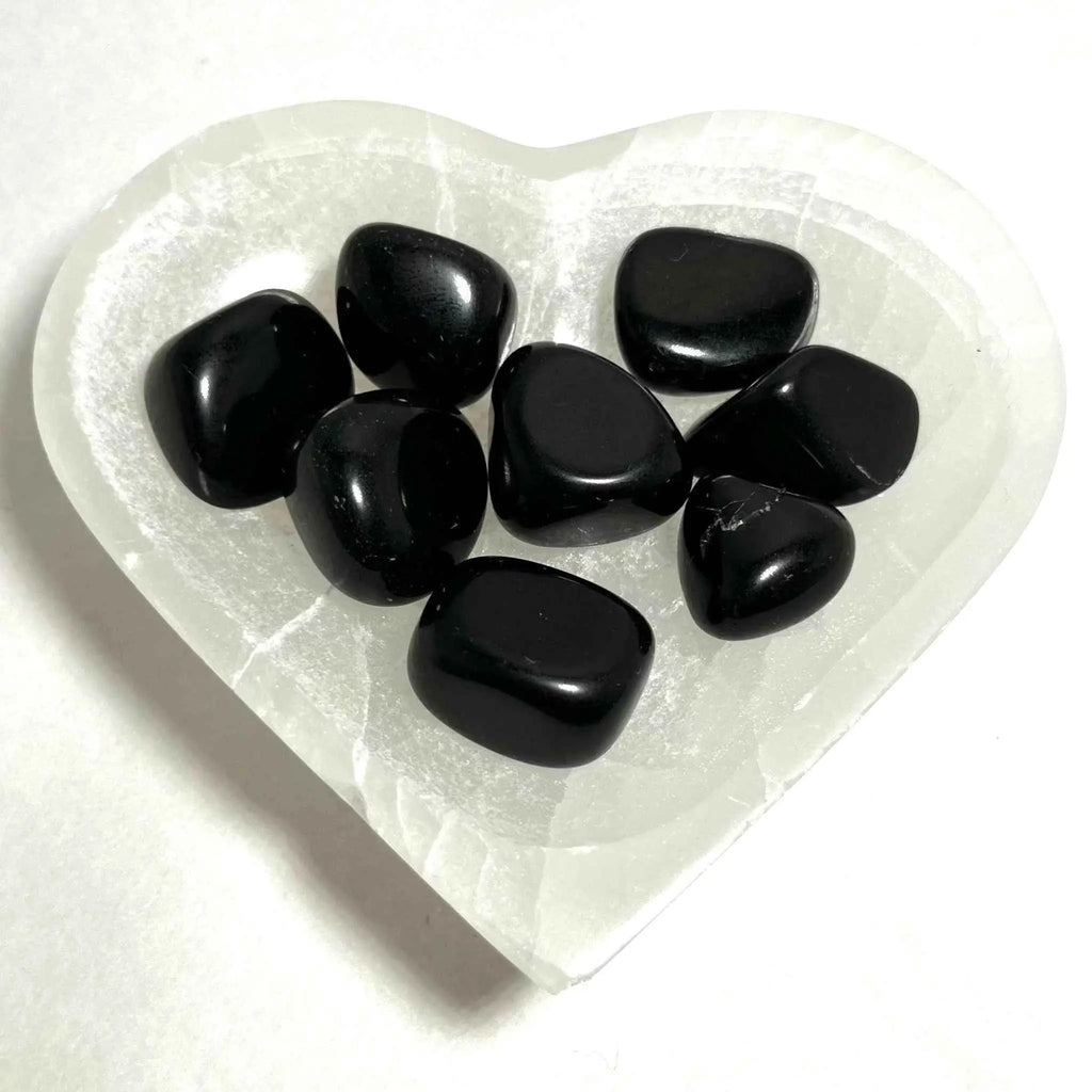 Black Obsidian Tumbled Pocket Stone | Tumbled Stones | Wiccan Center