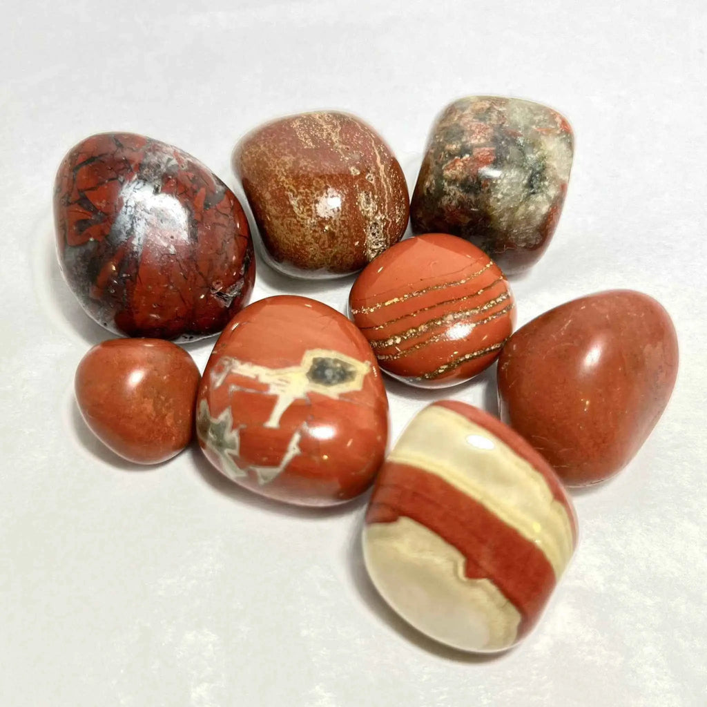 Red Jasper Tumbled Pocket Stone | Tumbled Stones | Wiccan Center
