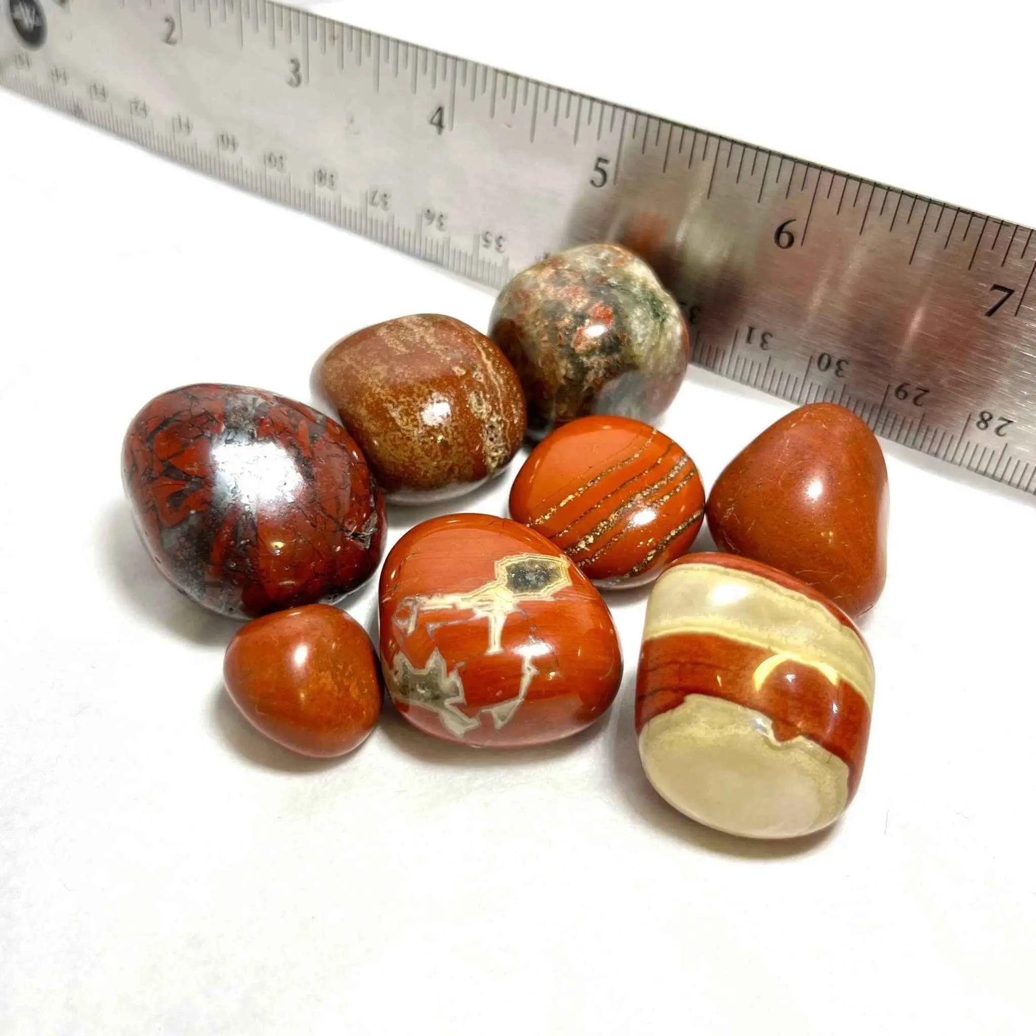 Red Jasper Tumbled Pocket Stone | Tumbled Stones | Wiccan Center