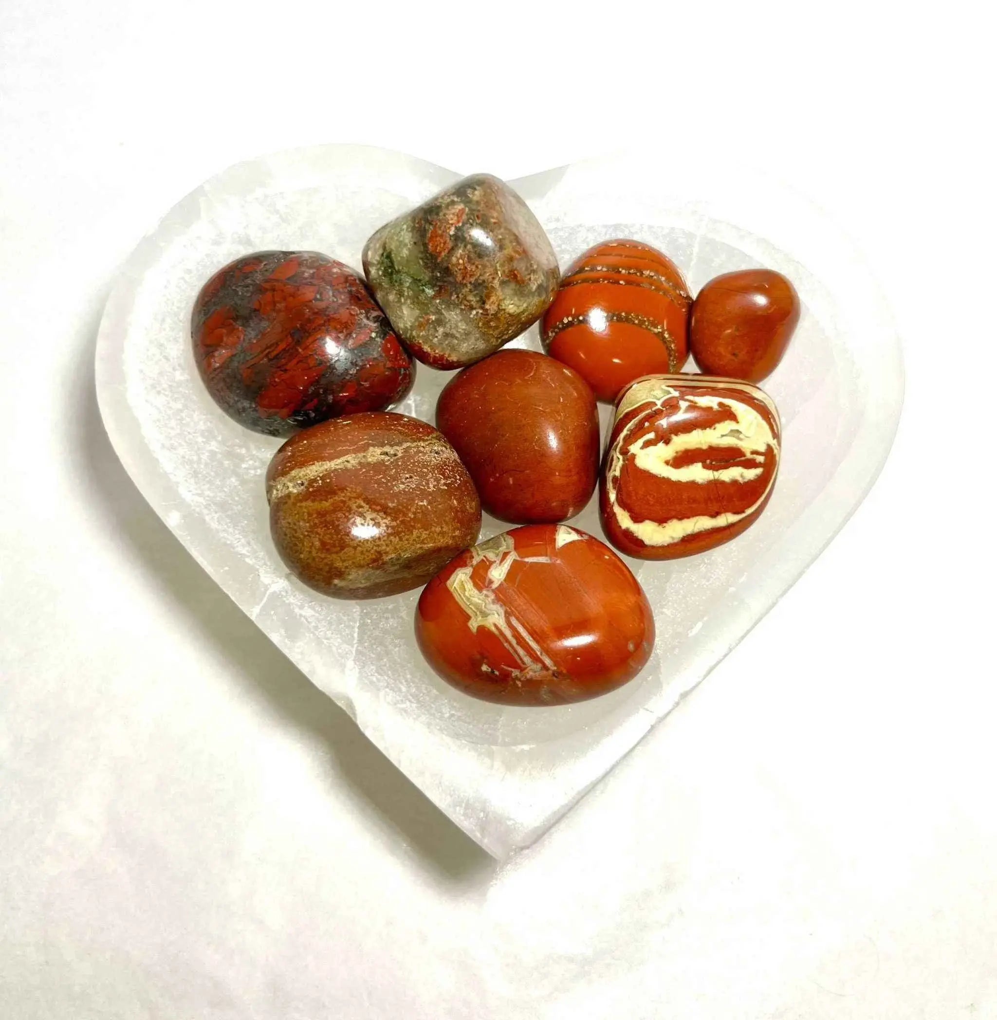 Red Jasper Tumbled Pocket Stone | Tumbled Stones | Wiccan Center