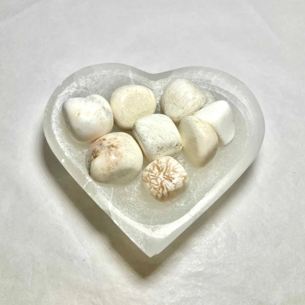 Scolecite Tumbled Stone | Tumbled Stones | Wiccan Center