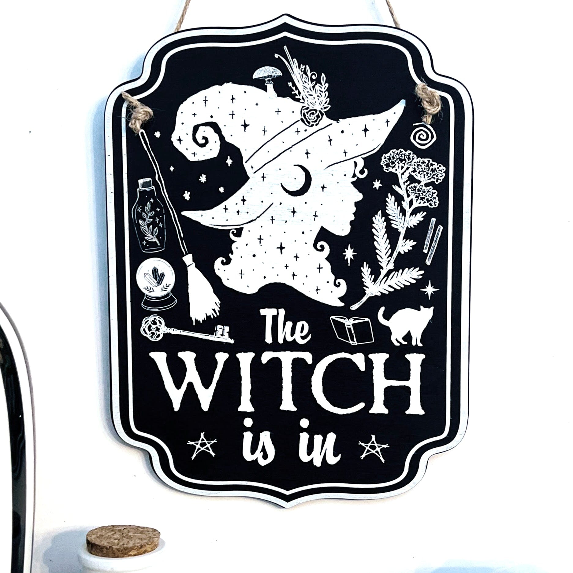 Witchy Décor Wooden Sign | Home | Wiccan Center