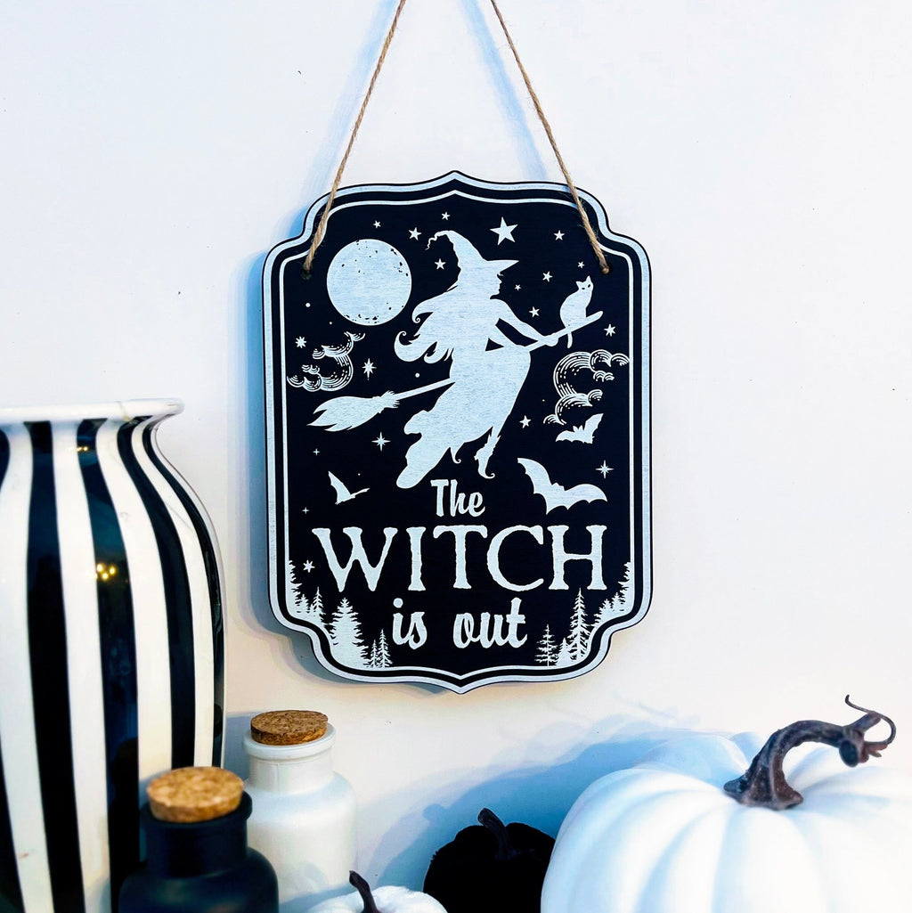 Witchy Décor Wooden Sign | Home | Wiccan Center