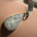 Teardrop Rainbow Moonstone Pendant in Sterling Silver | Pendants | Wiccan Center