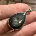 Teardrop Specular Labradorite Pendant in Sterling Silver | Pendants | Wiccan Center