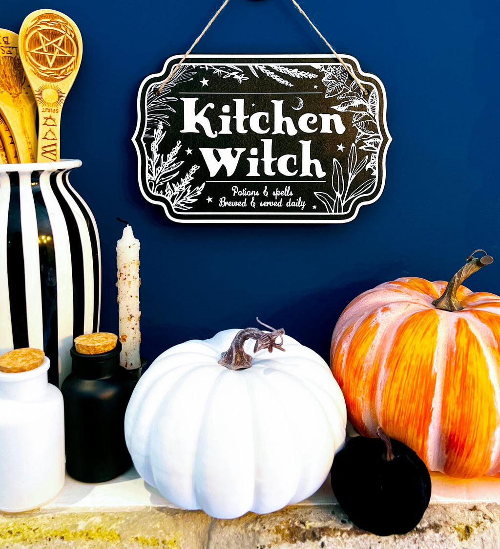 Witchy Décor Wooden Sign | Home | Wiccan Center