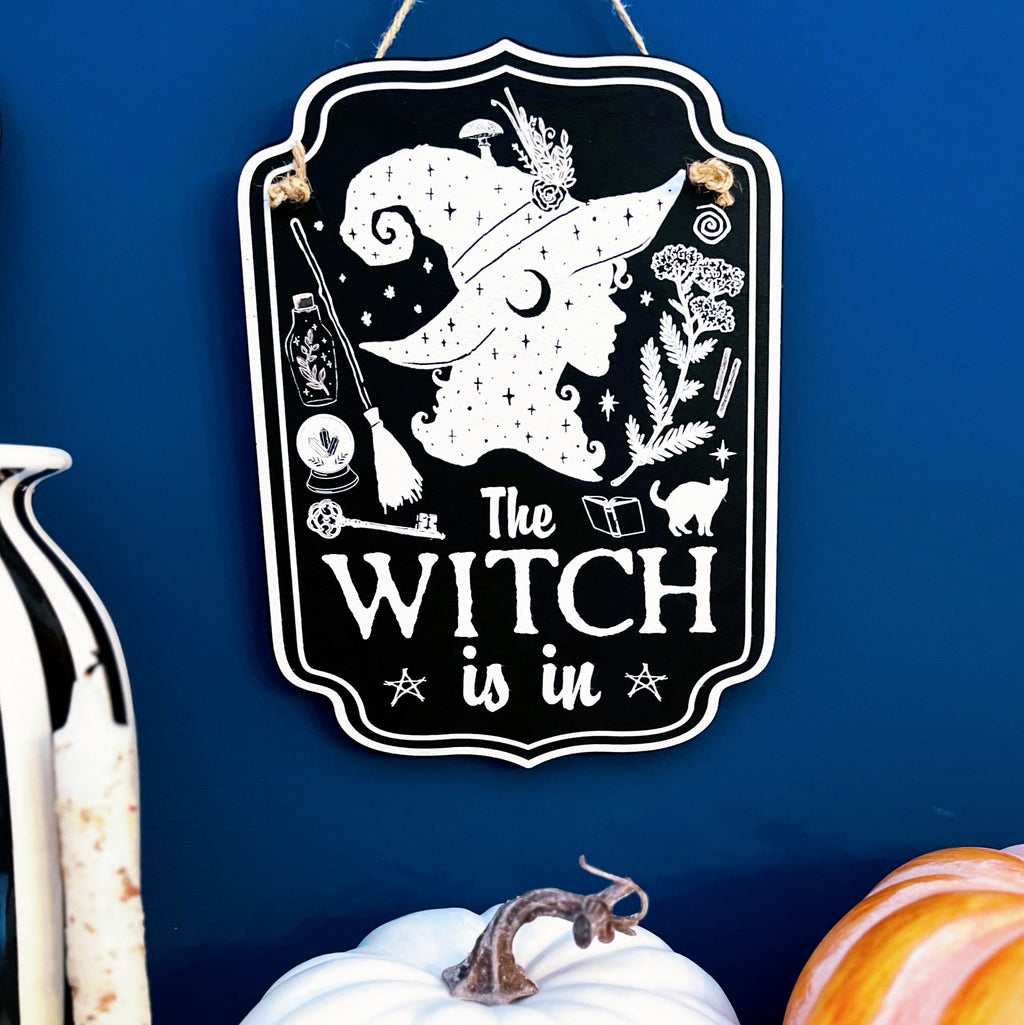 Witchy Décor Wooden Sign | Home | Wiccan Center