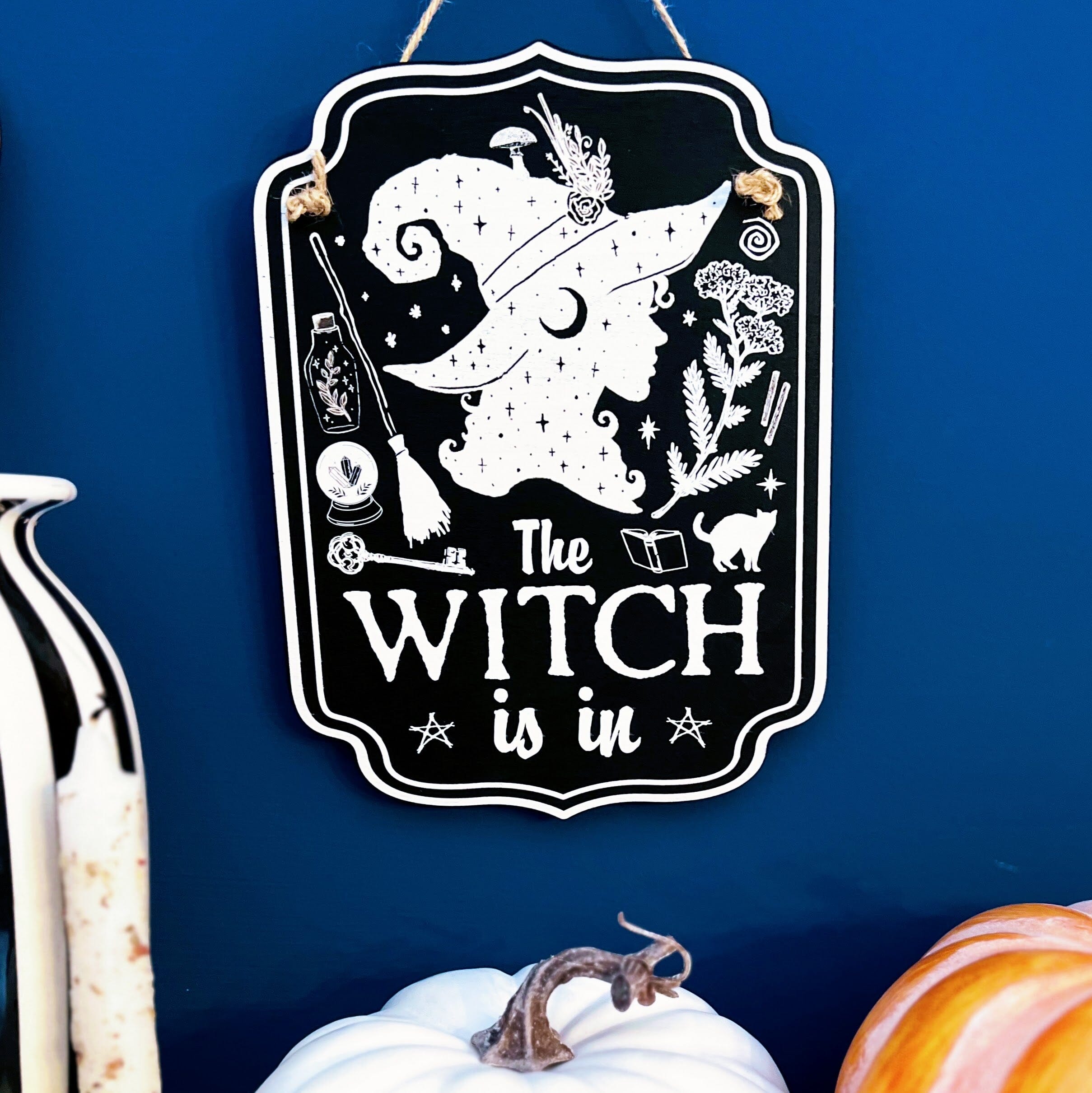 Witchy Décor Wooden Sign | Home | Wiccan Center