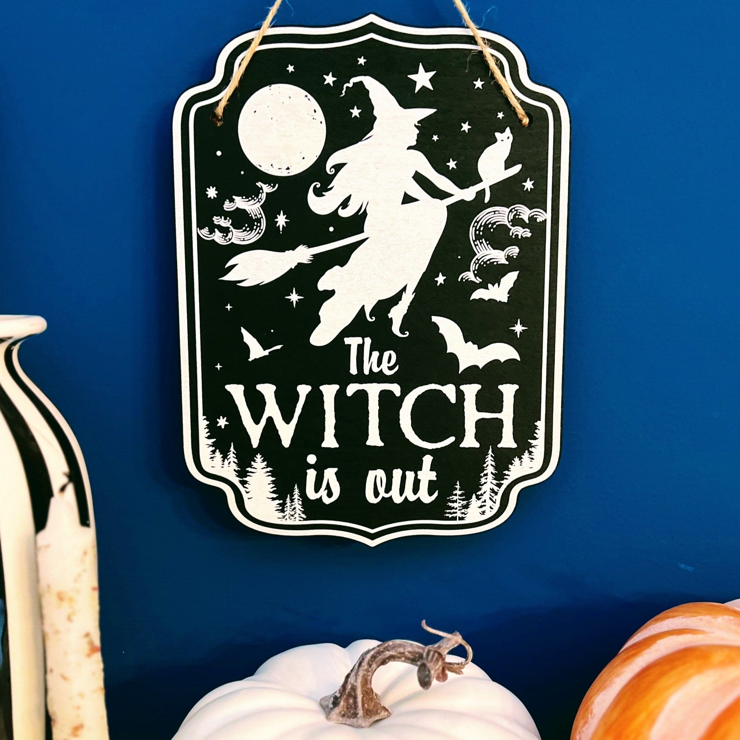 Witchy Décor Wooden Sign | Home | Wiccan Center