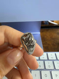 Meteorite Ring - Size 8 Rusty Mountain | Rings | Wiccan Center