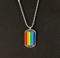 Bold Pride Dog Tag Necklace Collection – 3 Unique Styles | | Wiccan Center