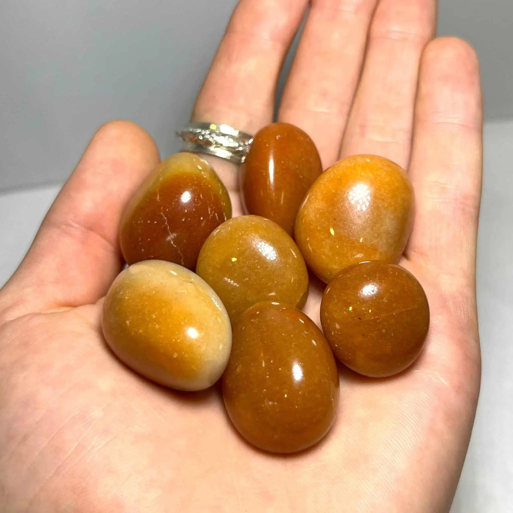 Orange Aventurine Tumbled Stone | Tumbled Stones | Wiccan Center