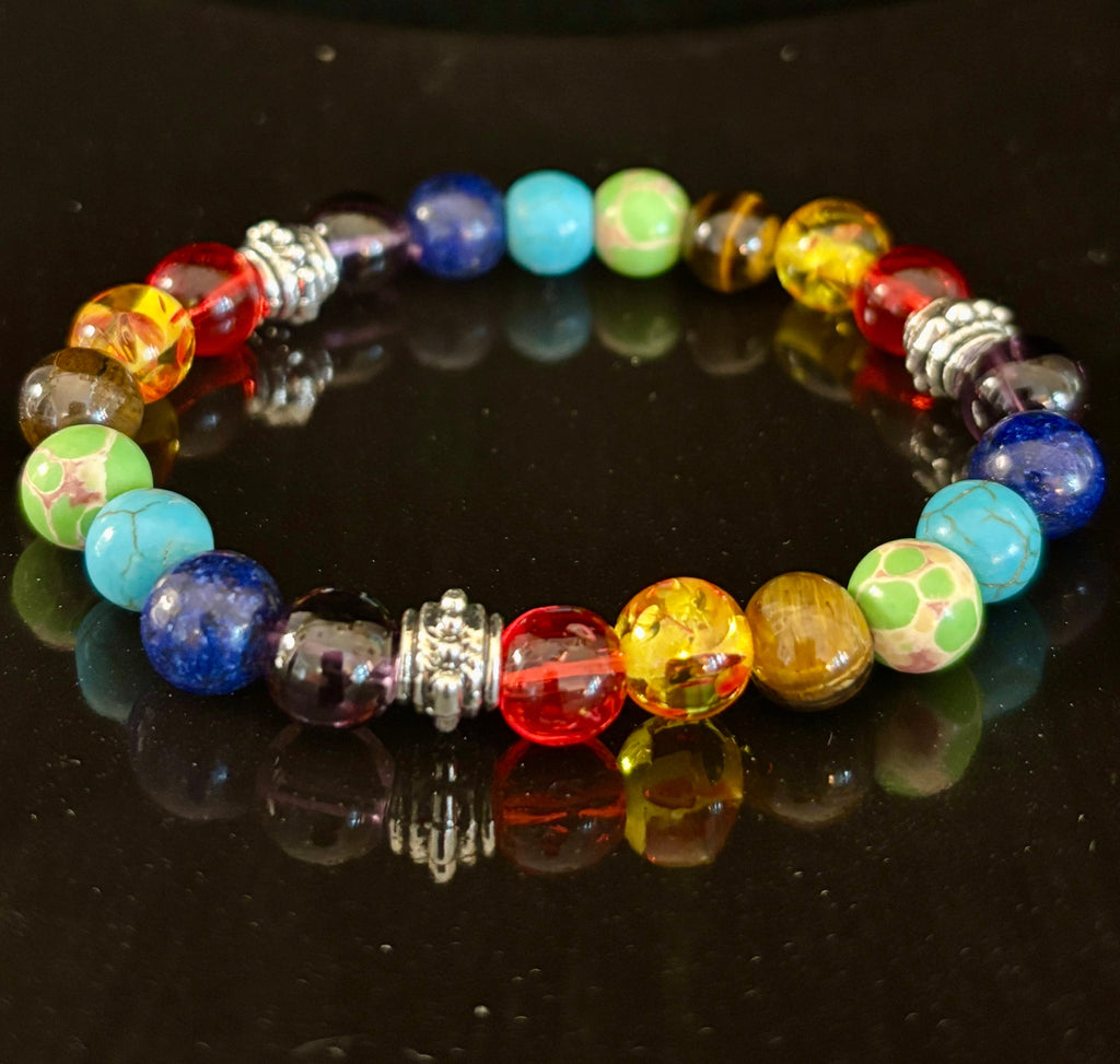 Chakra Reiki Healing Balance Bracelet for Small Wrists | | Wiccan Center