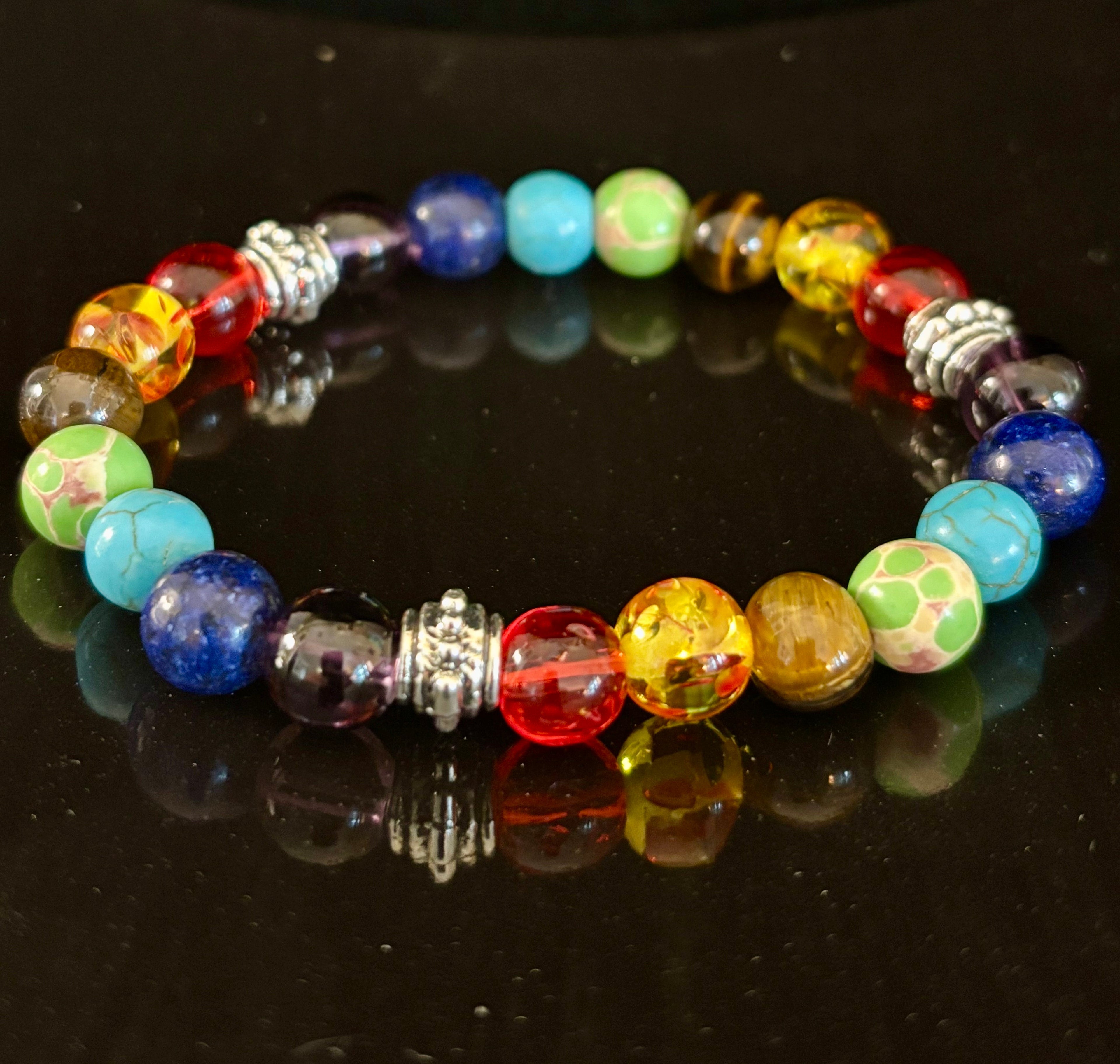 Chakra Reiki Healing Balance Bracelet for Small Wrists | | Wiccan Center