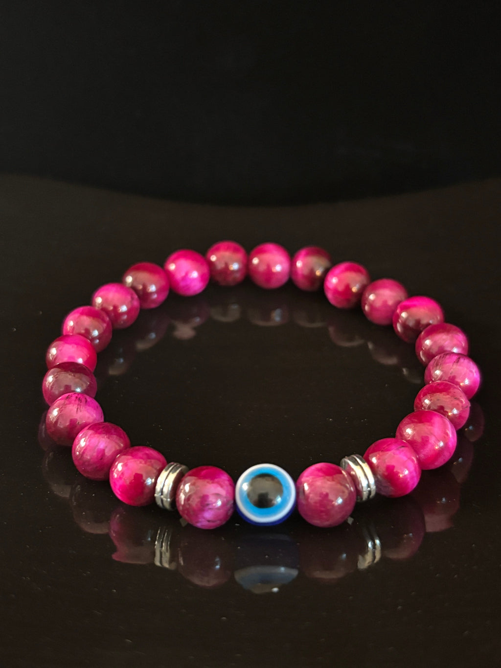 Evil Eye Style Beaded Bracelets – Handmade Natural Stone Protection | | Wiccan Center