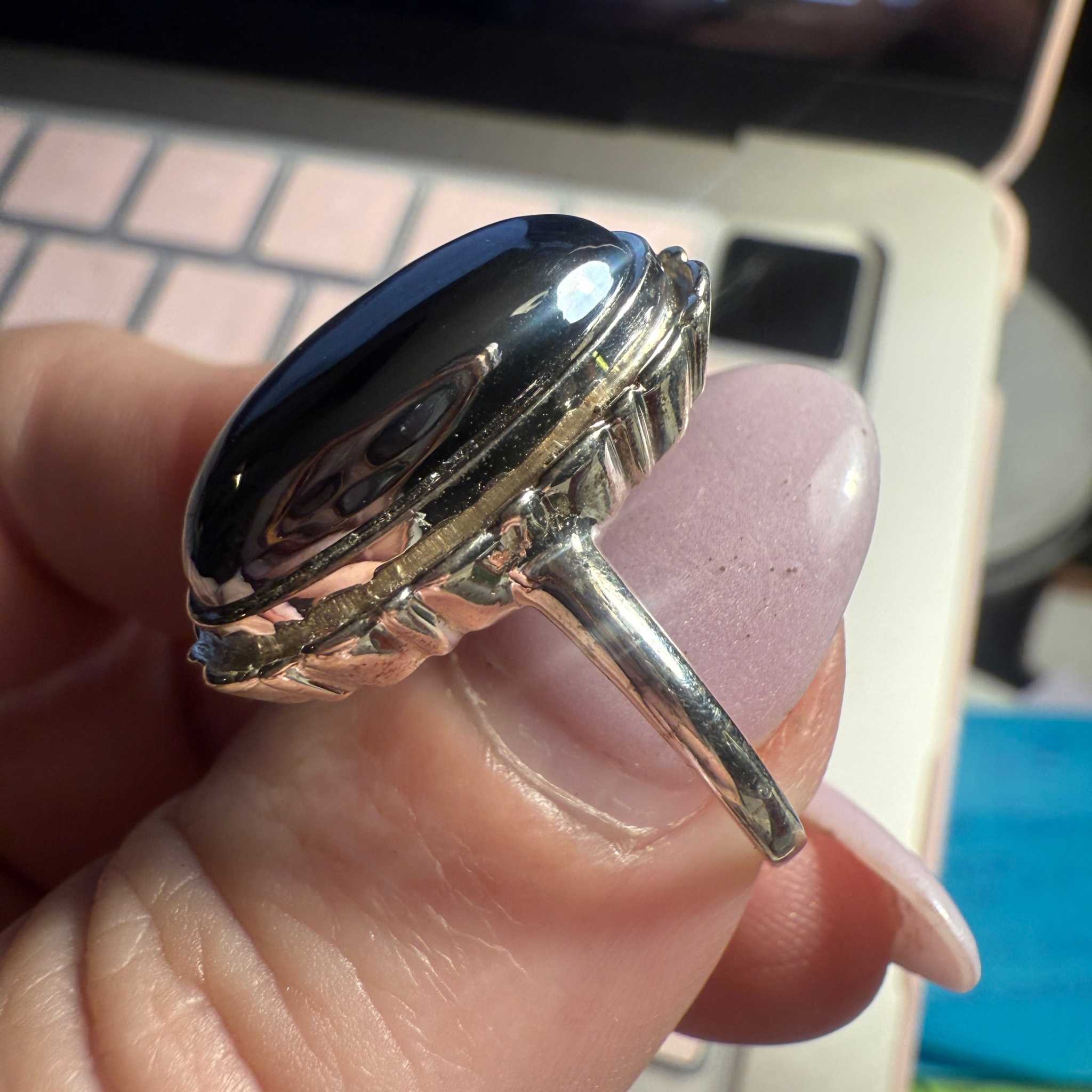 Ornate Terahertz Sovereign Ring | Rings | Wiccan Center