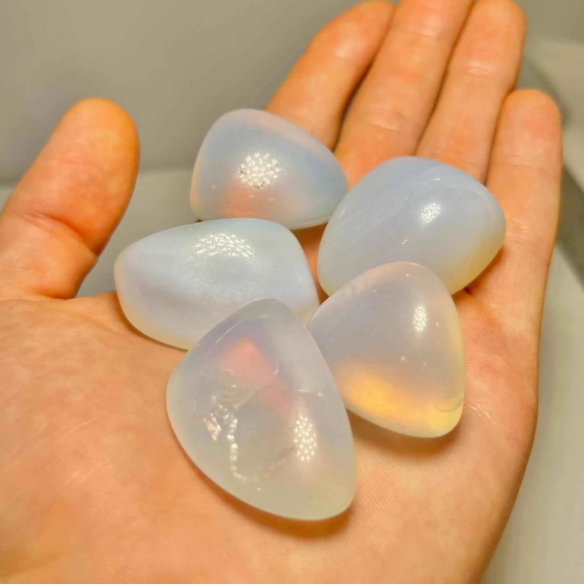 Opalite Tumbled Pocket Stone | Tumbled Stones | Wiccan Center