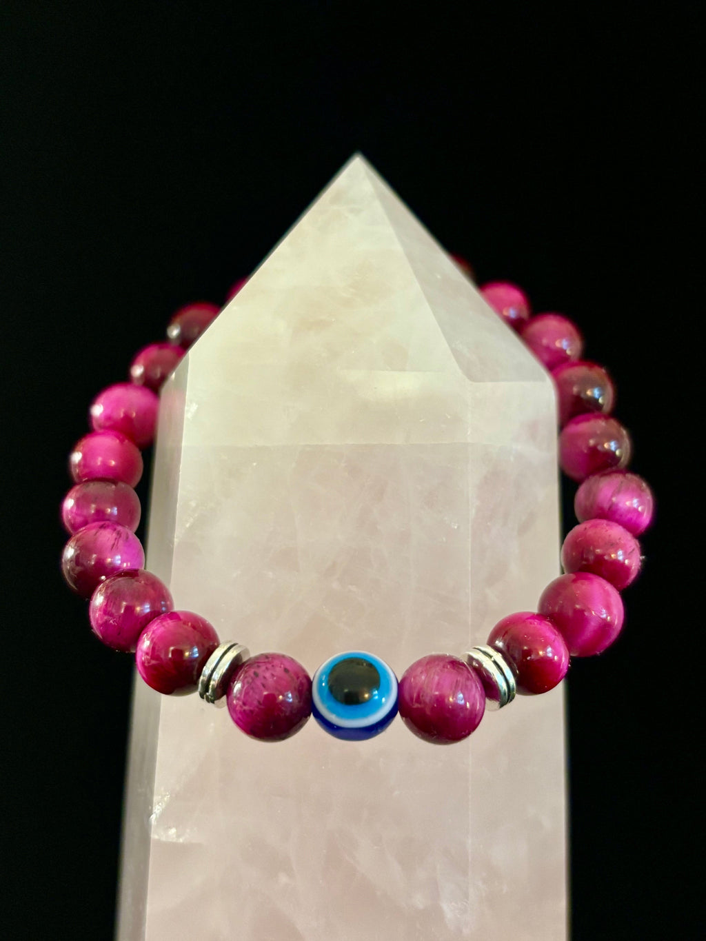 Evil Eye Style Beaded Bracelets – Handmade Natural Stone Protection | | Wiccan Center