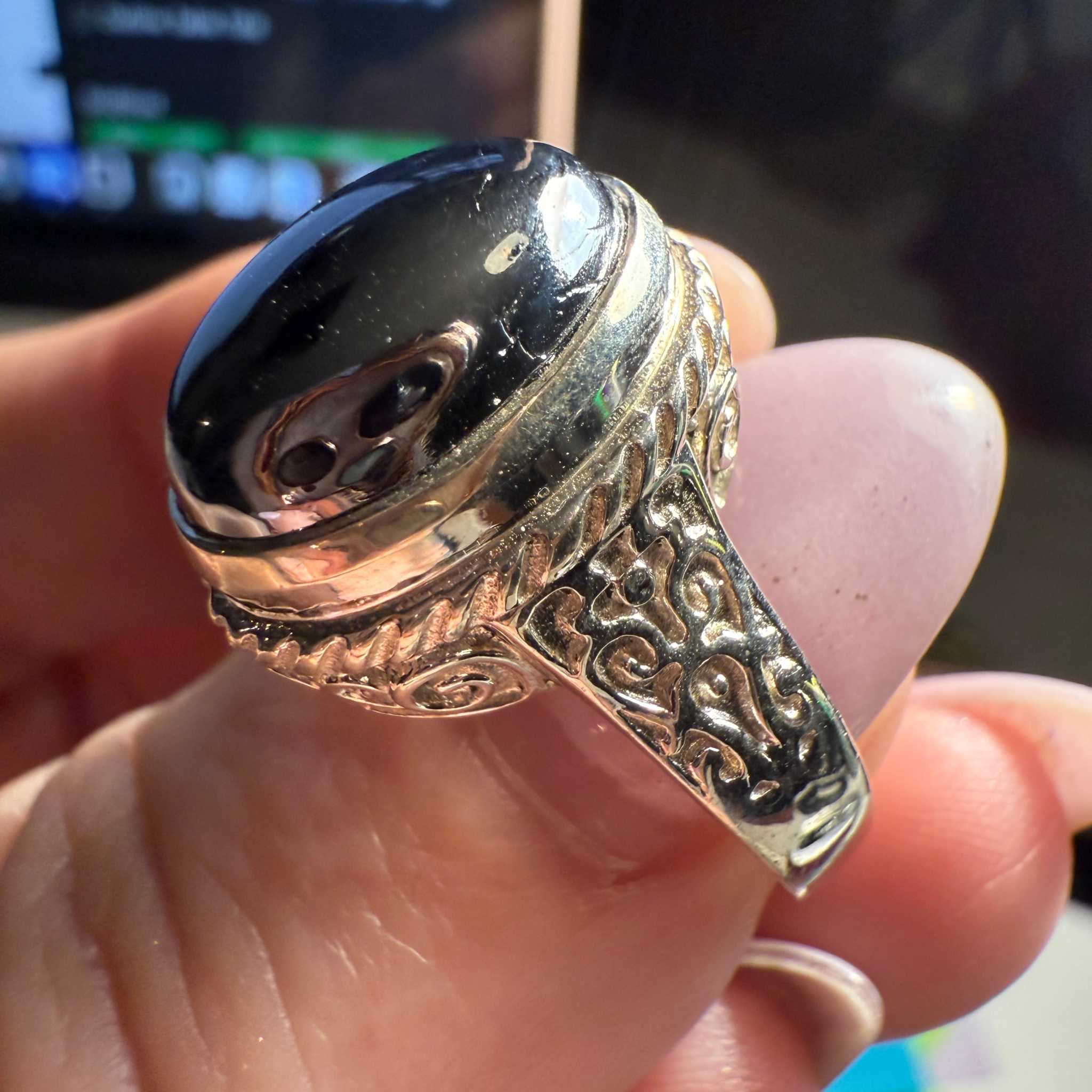 Terahertz Elemental Swirl Ring | Rings | Wiccan Center