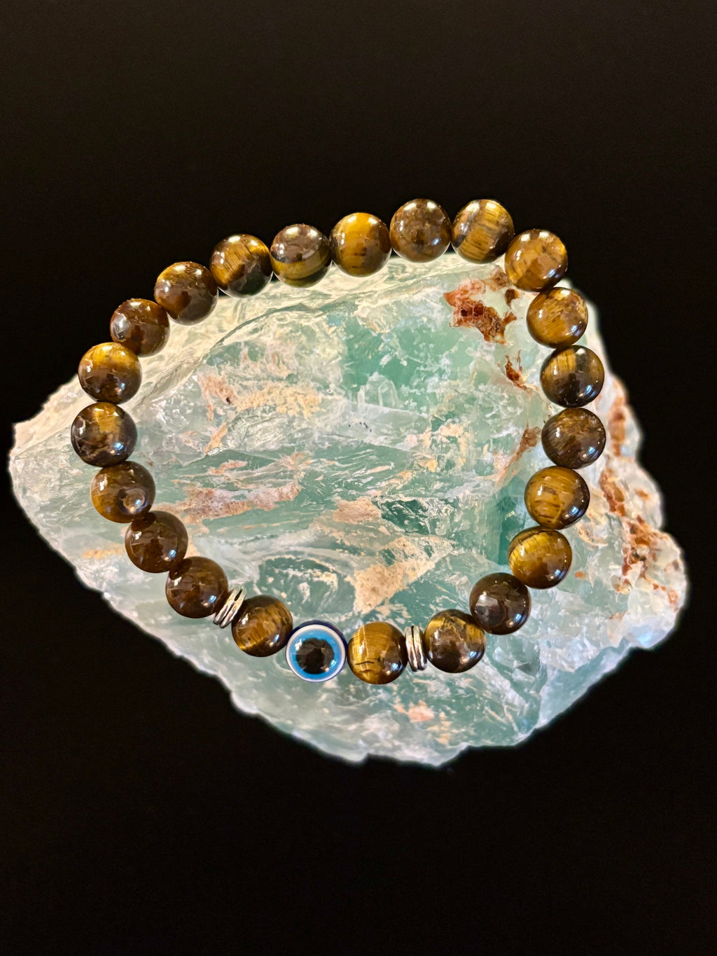 Evil Eye Style Beaded Bracelets – Handmade Natural Stone Protection | | Wiccan Center