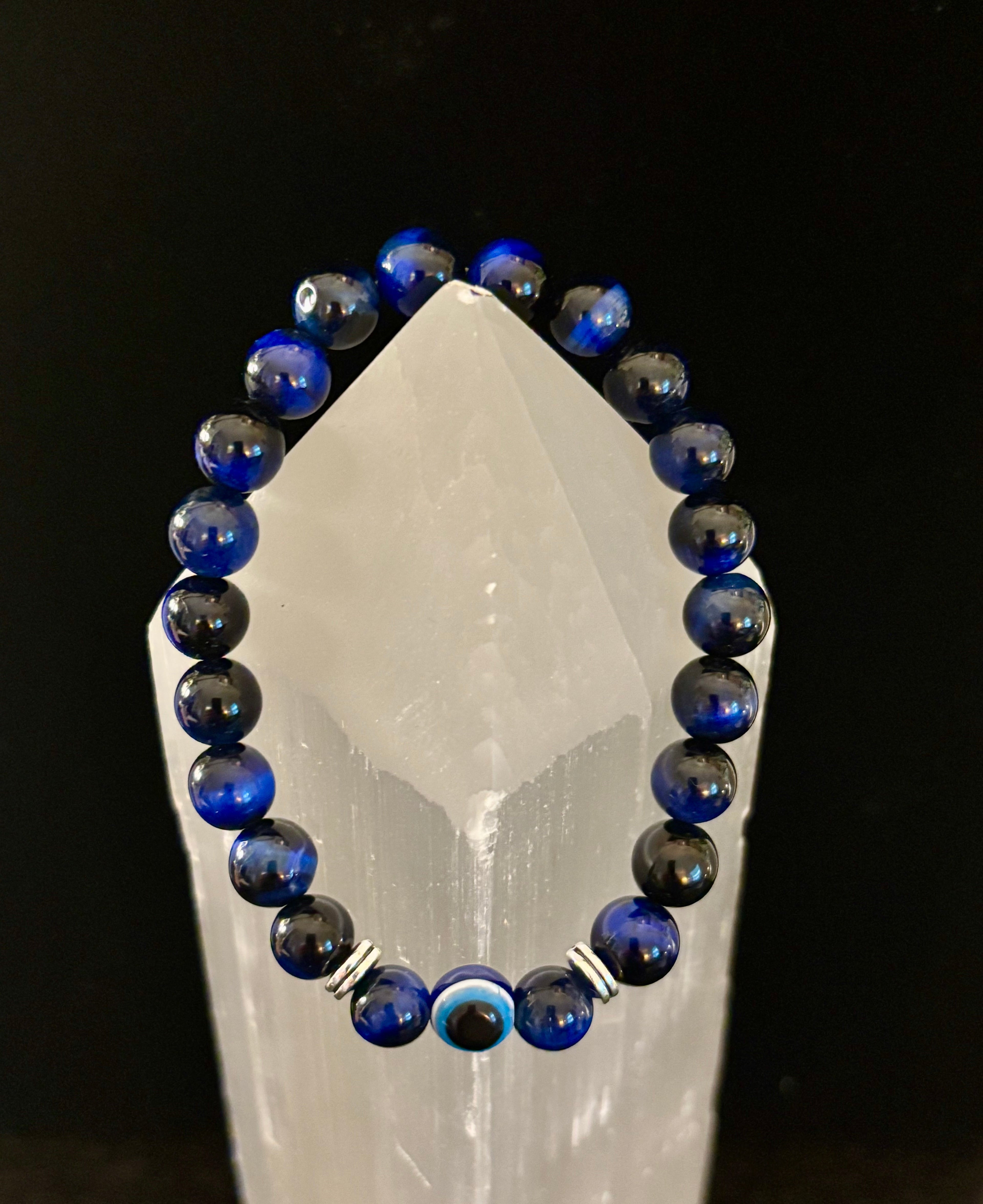 Evil Eye Style Beaded Bracelets – Handmade Natural Stone Protection | | Wiccan Center