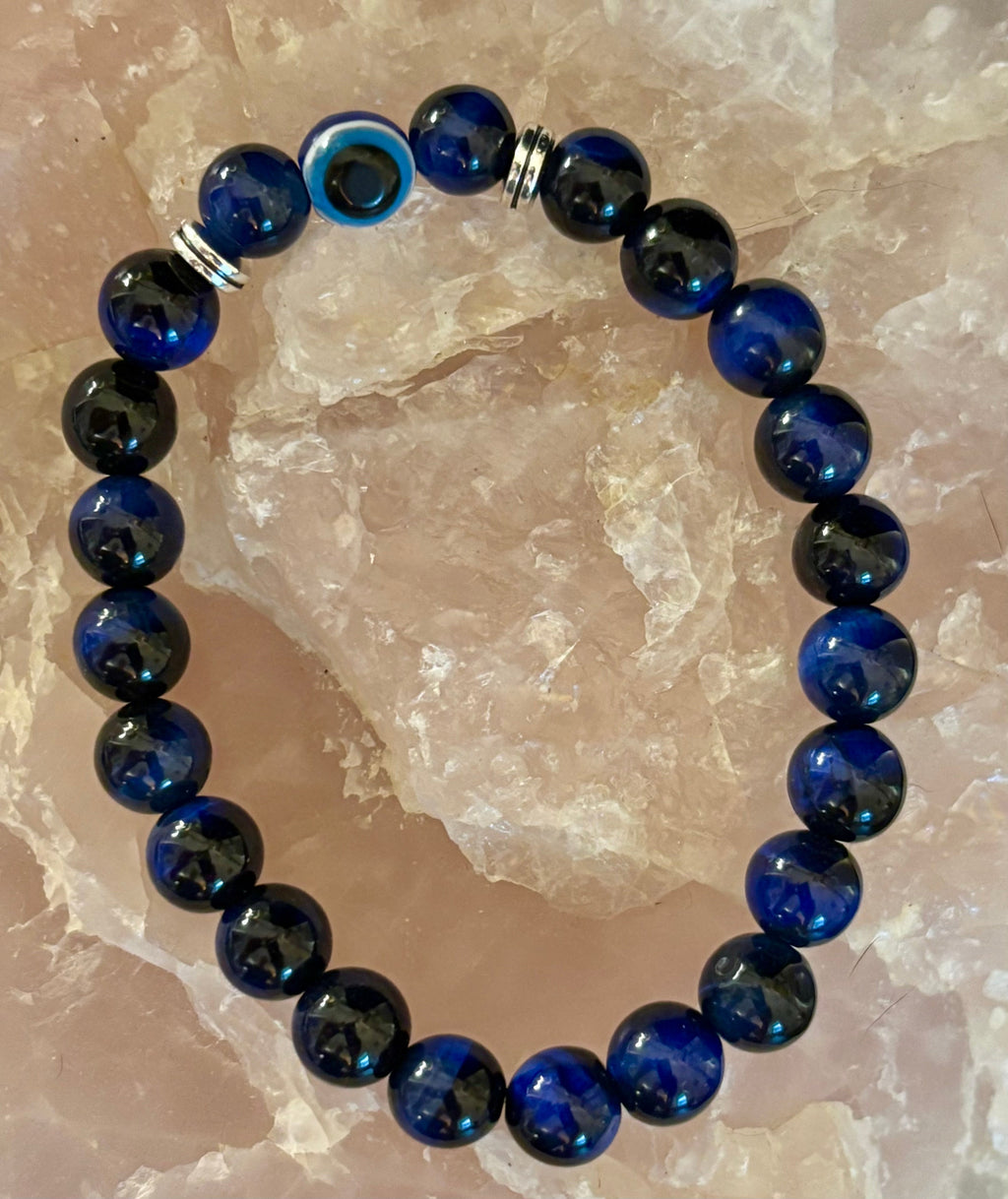 Evil Eye Style Beaded Bracelets – Handmade Natural Stone Protection | | Wiccan Center
