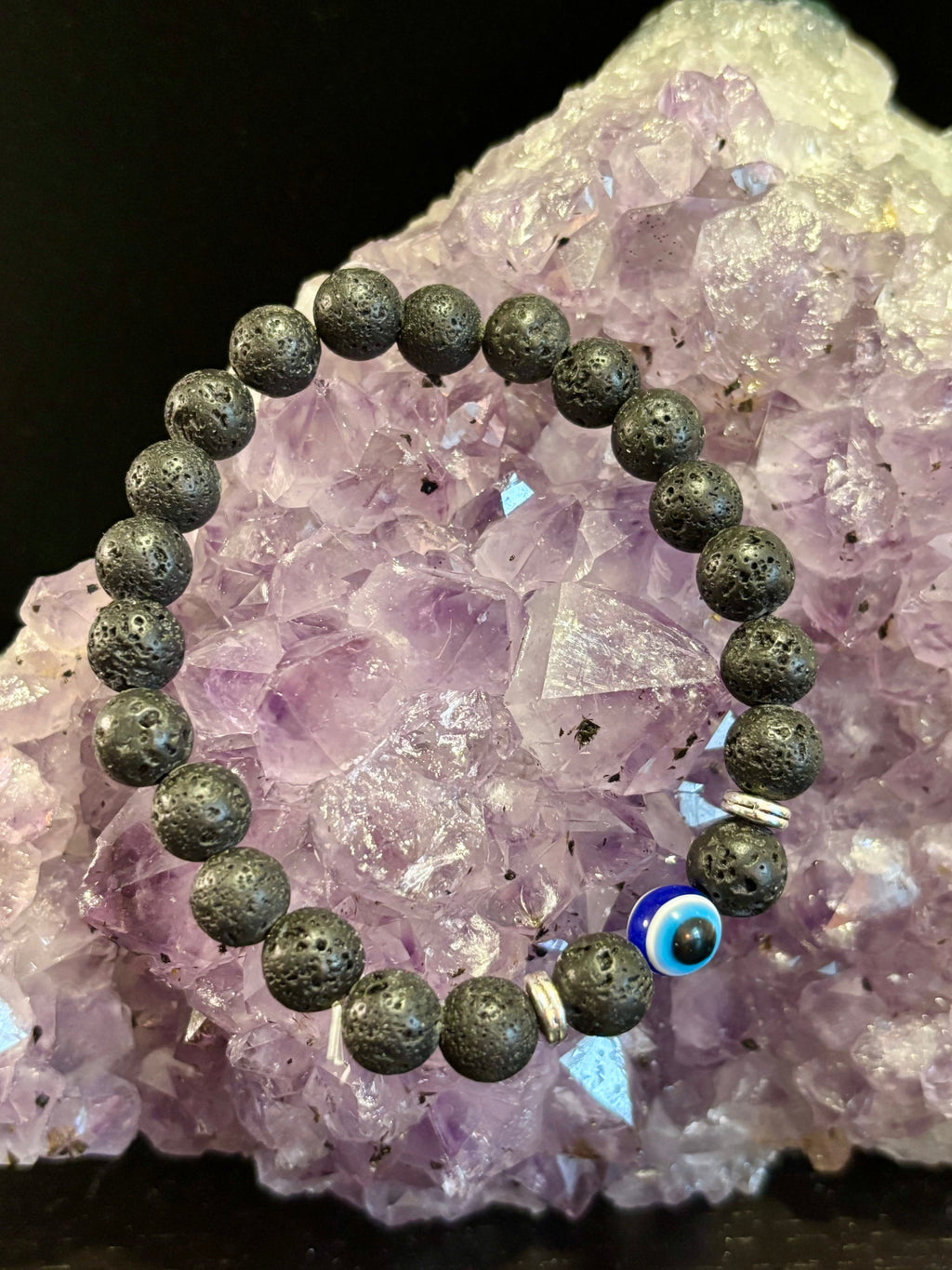 Evil Eye Style Beaded Bracelets – Handmade Natural Stone Protection | | Wiccan Center