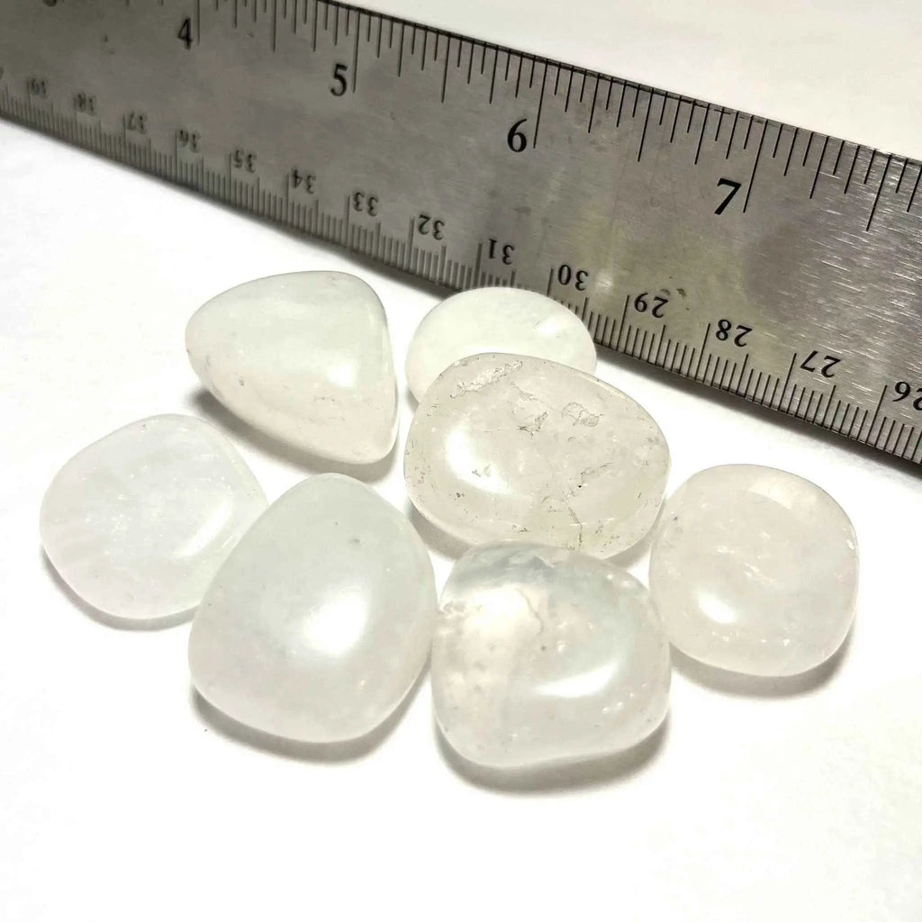 Snow Quartz Tumbled Stone | Tumbled Stones | Wiccan Center