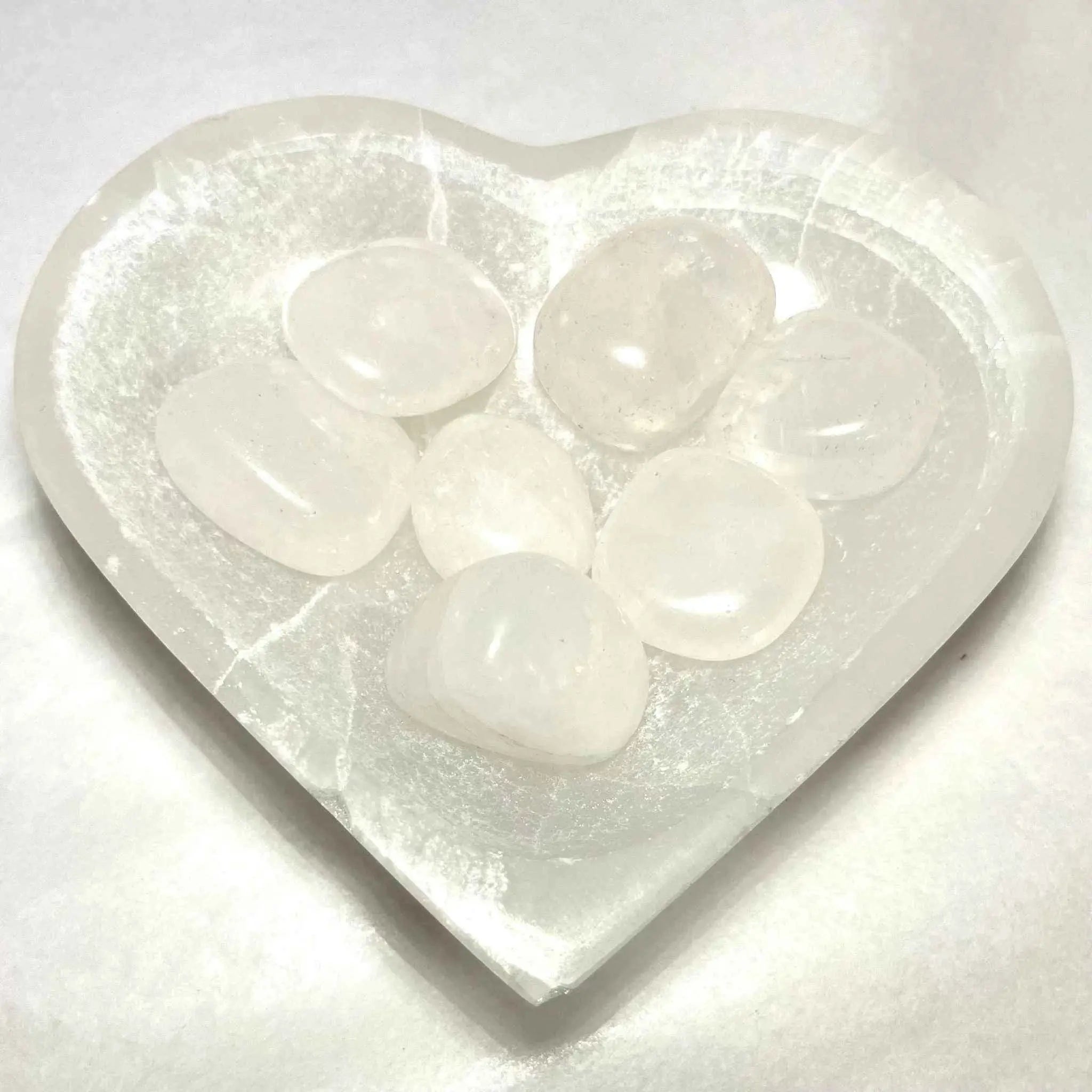 Snow Quartz Tumbled Stone | Tumbled Stones | Wiccan Center