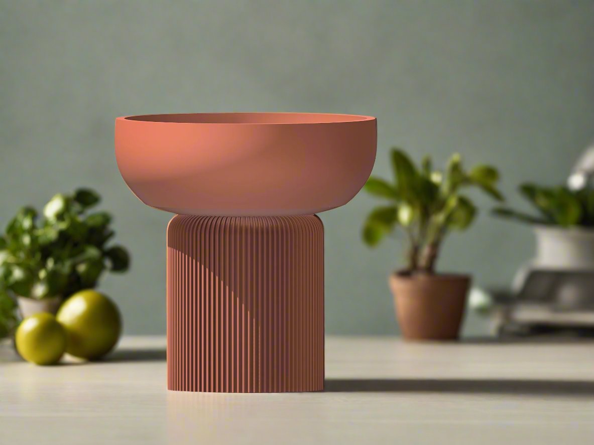 Modern Pedestal Plant Pot, Two-Piece | plant pot | Wiccan Center