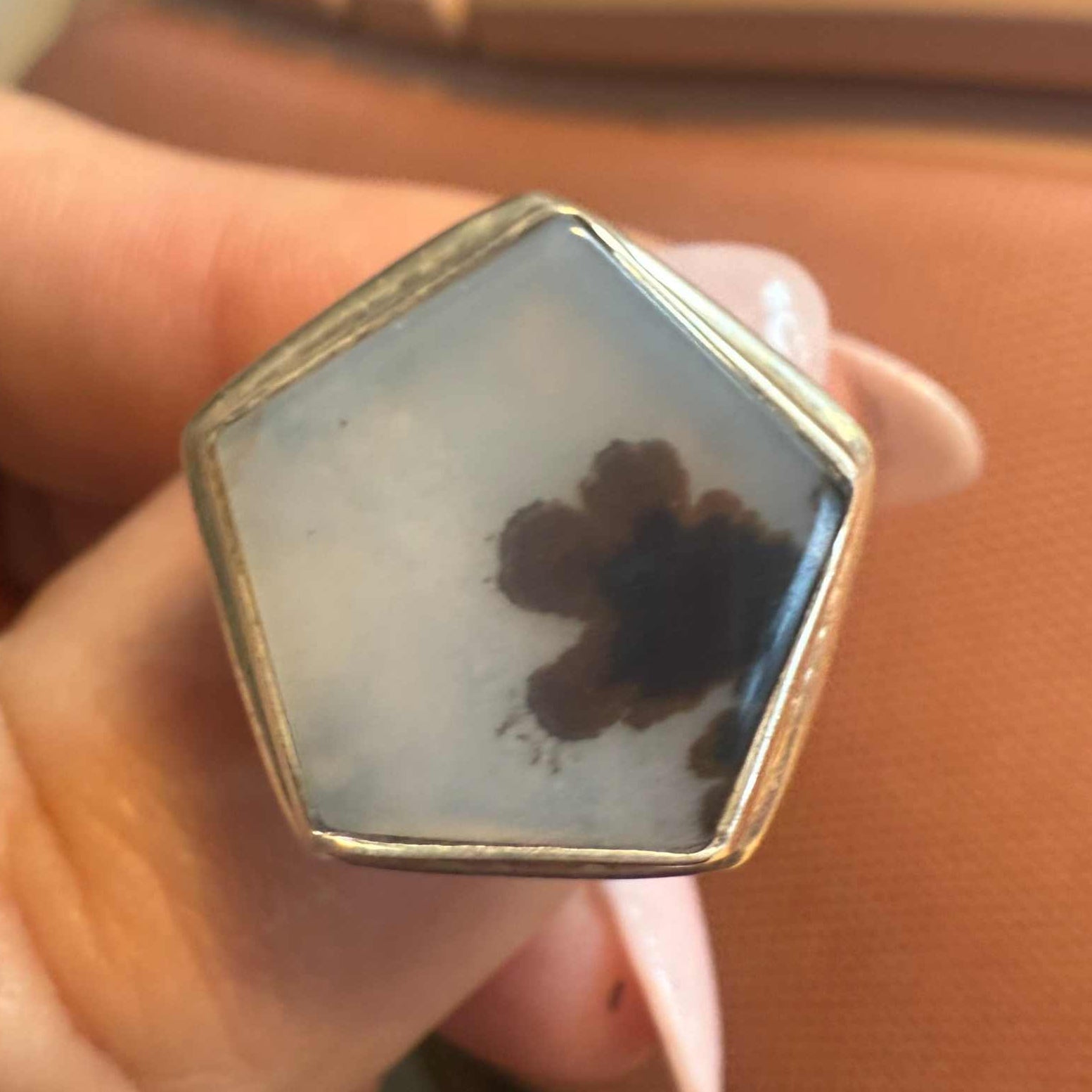 Dendritic Tree Agate Ring - Each Unique Art | Rings | Wiccan Center