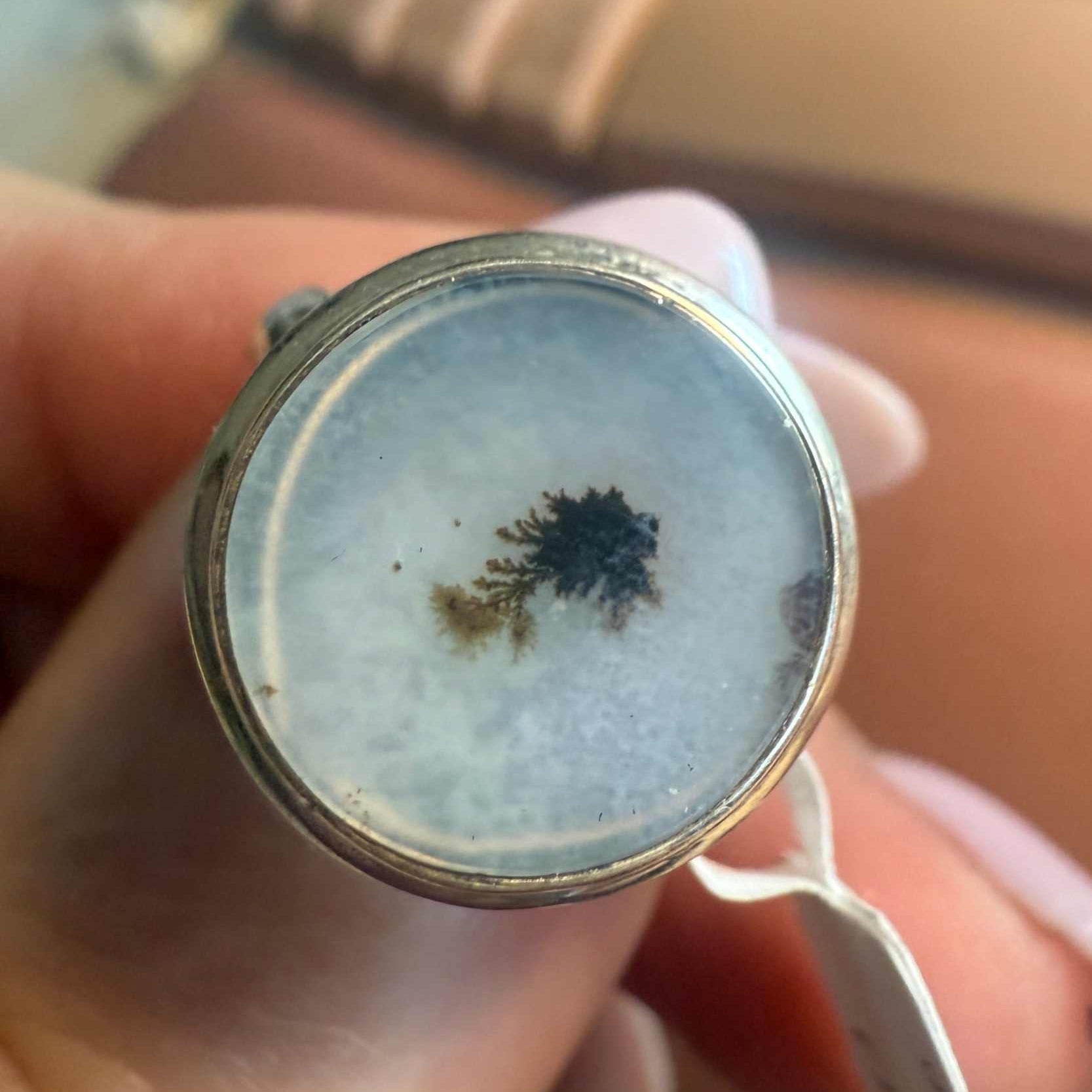 Dendritic Tree Agate Ring - Each Unique Art | Rings | Wiccan Center