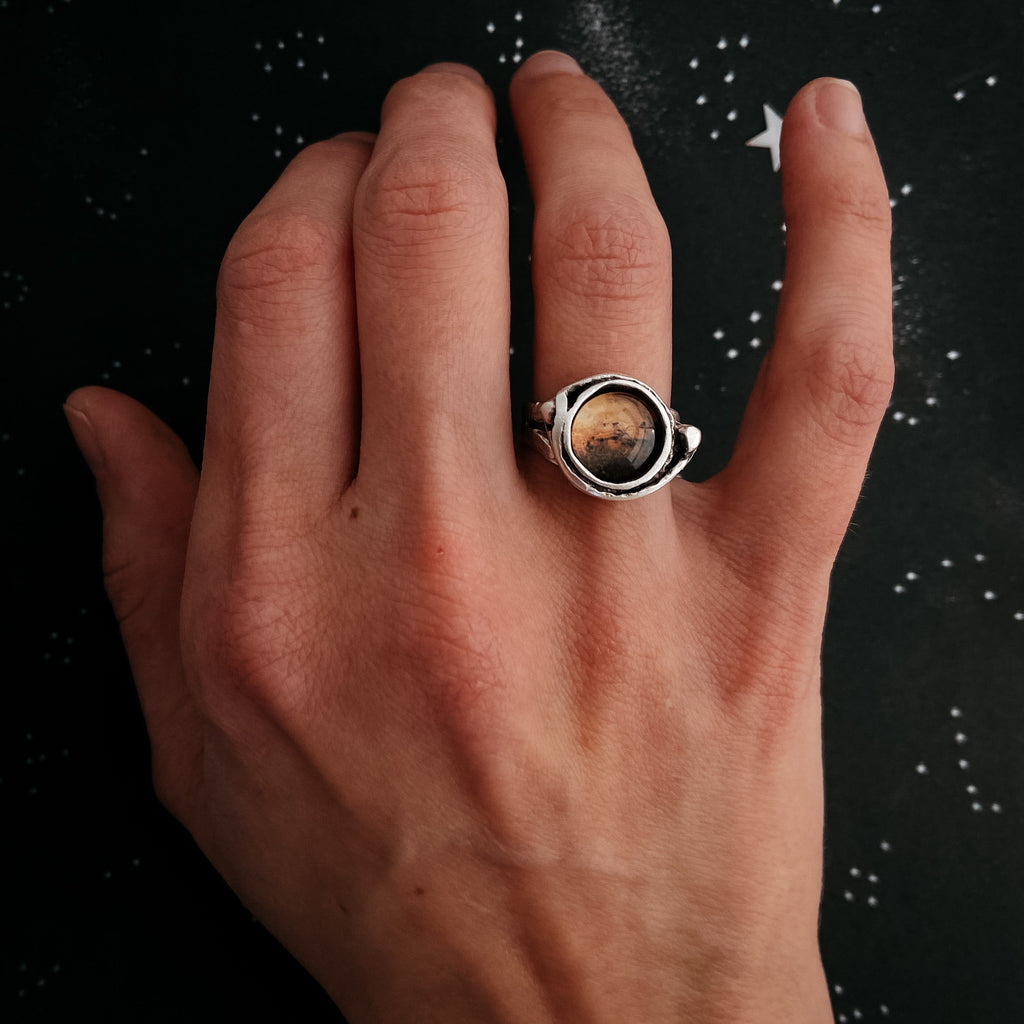Mars and Moons Ring | Ring | Wiccan Center