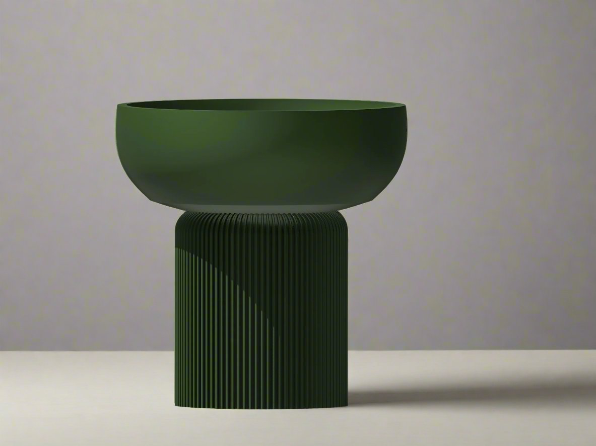 Modern Pedestal Plant Pot, Two-Piece | plant pot | Wiccan Center