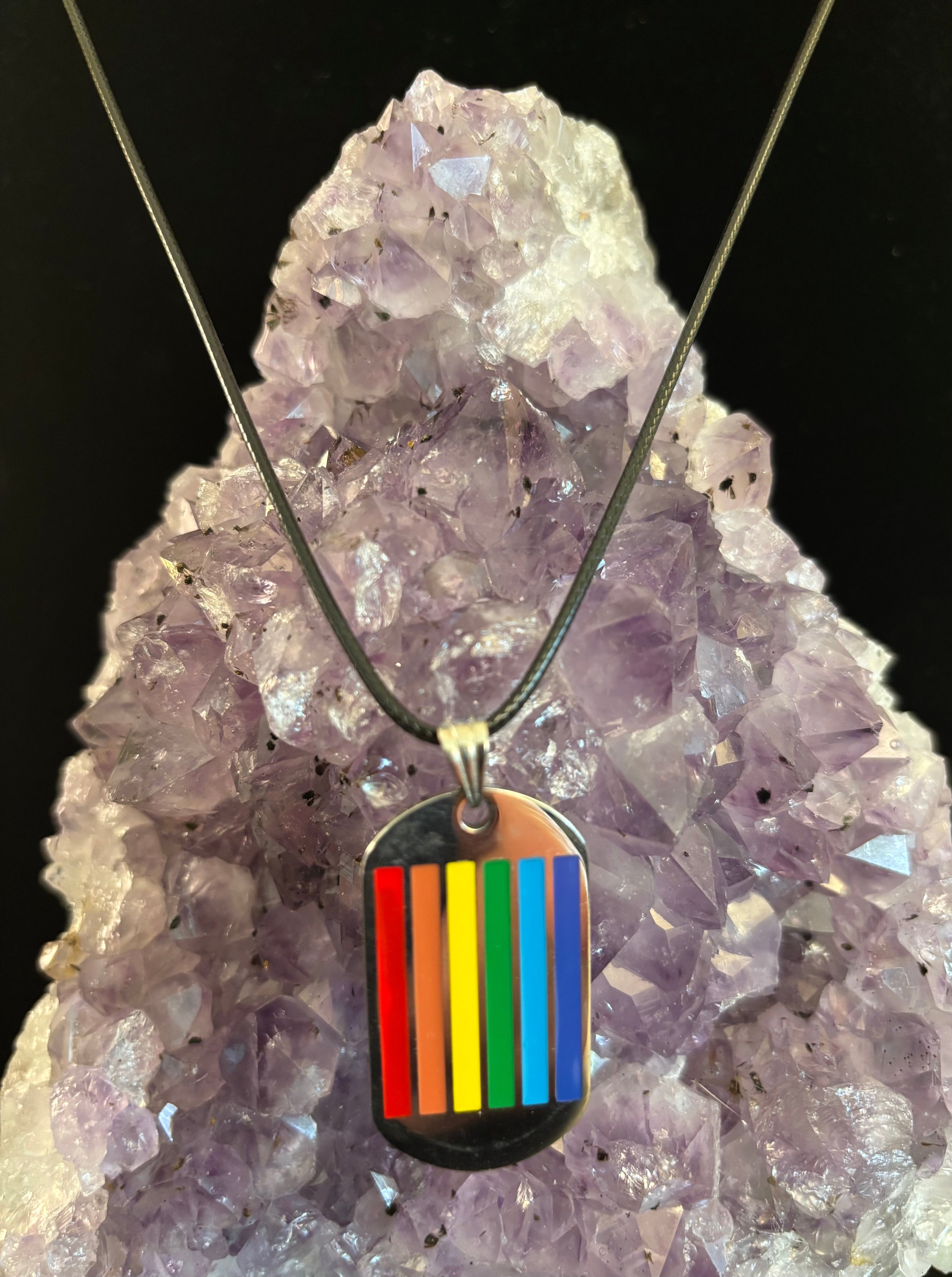 Bold Pride Dog Tag Necklace Collection – 3 Unique Styles | | Wiccan Center