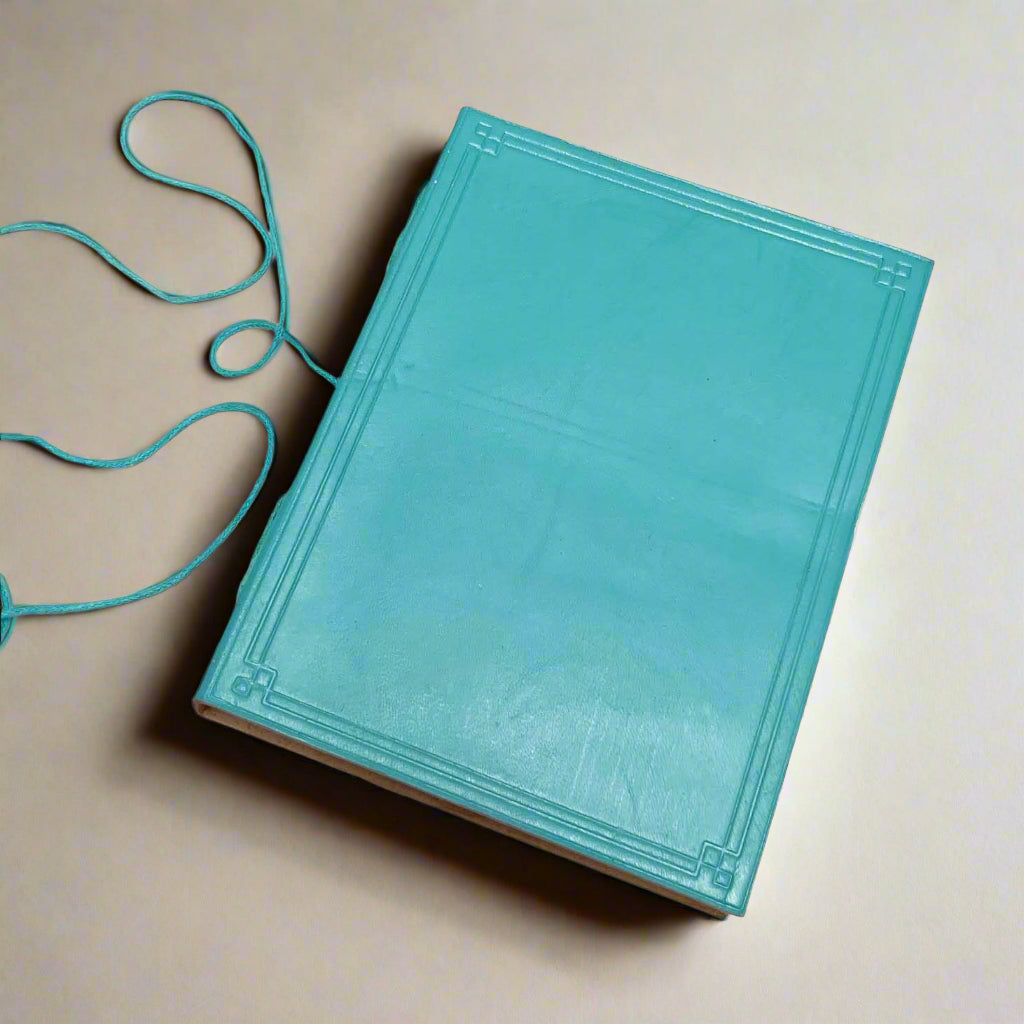 Plain Cover Leather Journal with Lined Pages | Journal | Wiccan Center